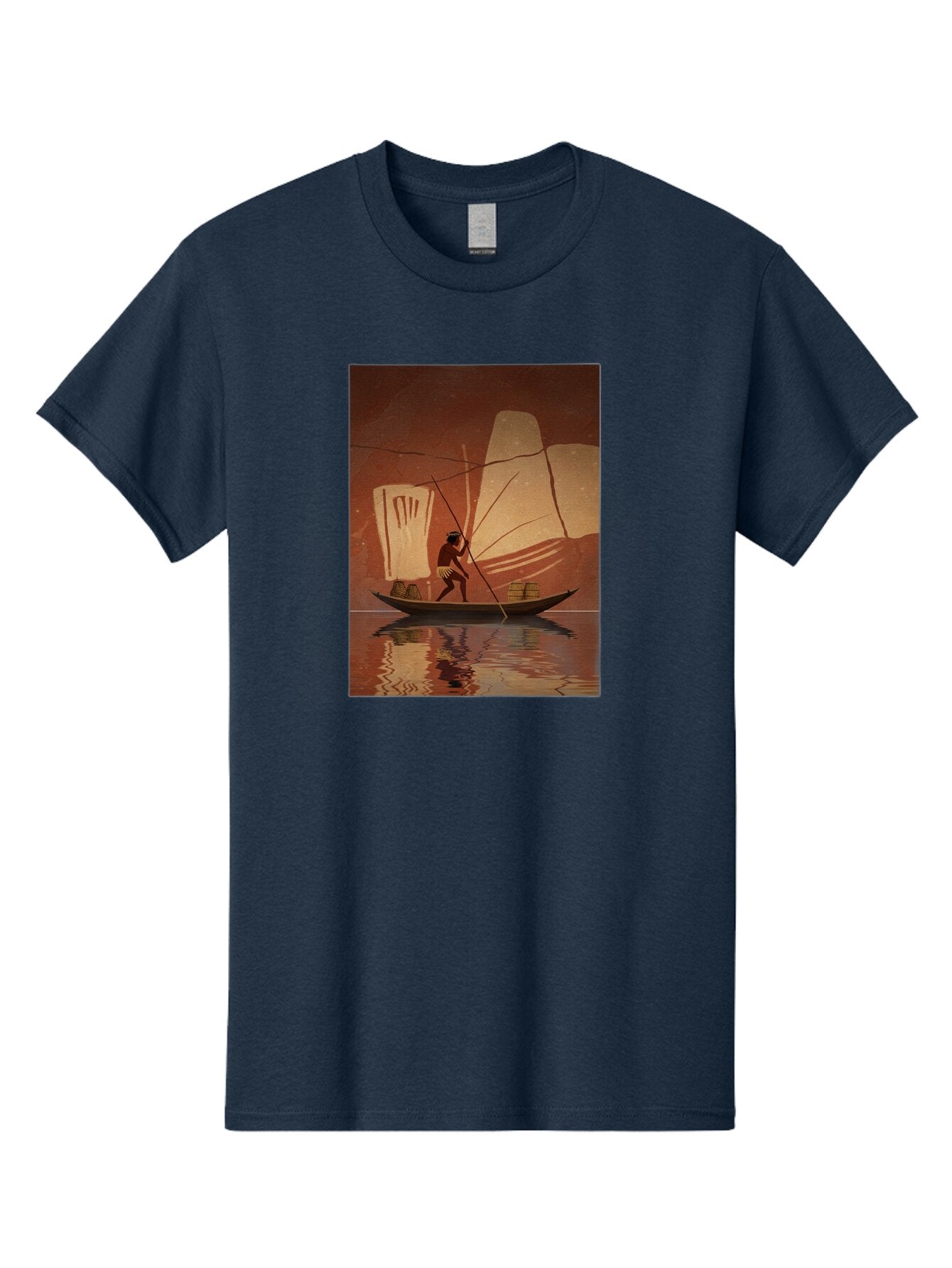 Fisherman-On-Boat Men'S Graphic Tee, 100% Cotton, Comfortable Casual Summer Wear, Machine Washable, Vintage Camera, Old Camera, Antique Camera, Black Camera, Classic Photography, Photography Equipment, Nostalgic Device, Film Camera, Camera Art Bao410 7