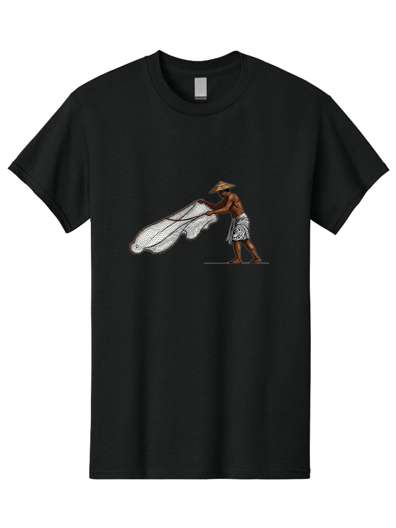 Fisherman-With-Net Men'S Graphic Tee, 100% Cotton, Comfortable Casual Summer Wear, Machine Washable, Vintage Camera, Old Camera, Antique Camera, Black Camera, Classic Photography, Photography Equipment, Nostalgic Device, Film Camera, Bao411 4
