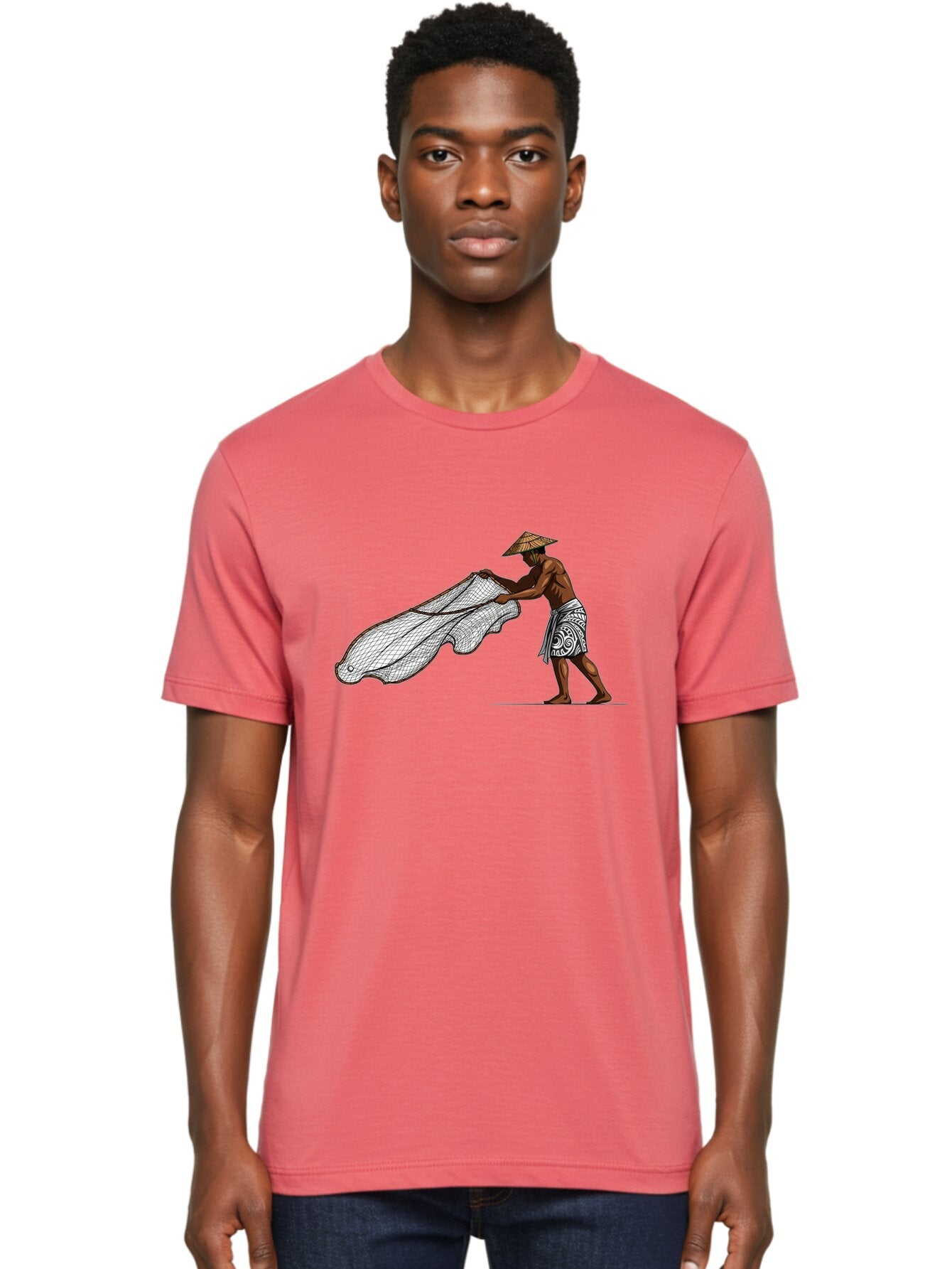 Fisherman-With-Net Men'S Graphic Tee, 100% Cotton, Comfortable Casual Summer Wear, Machine Washable, Vintage Camera, Old Camera, Antique Camera, Black Camera, Classic Photography, Photography Equipment, Nostalgic Device, Film Camera, Bao411 28