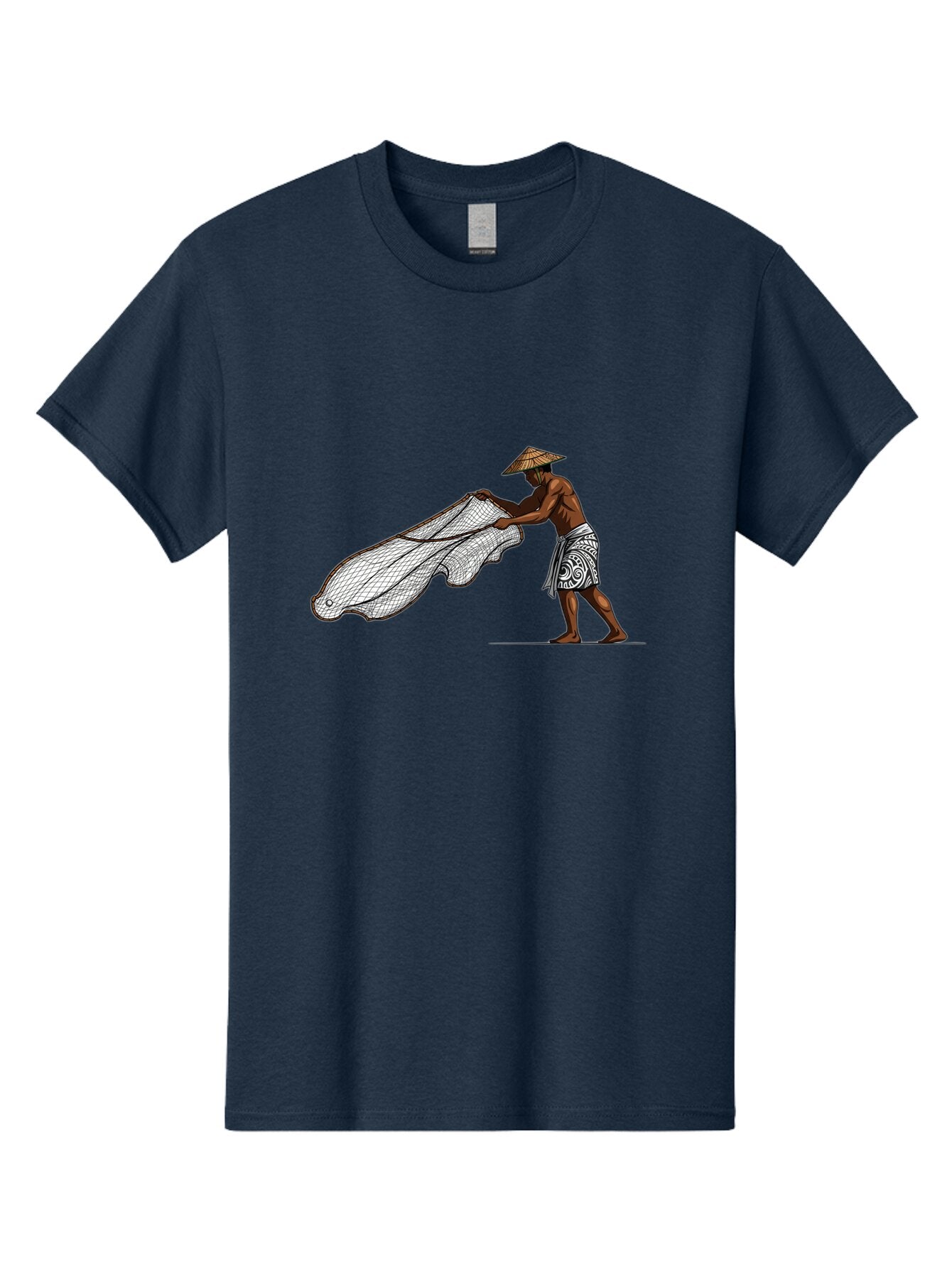 Fisherman-With-Net Men'S Graphic Tee, 100% Cotton, Comfortable Casual Summer Wear, Machine Washable, Vintage Camera, Old Camera, Antique Camera, Black Camera, Classic Photography, Photography Equipment, Nostalgic Device, Film Camera, Bao411 3