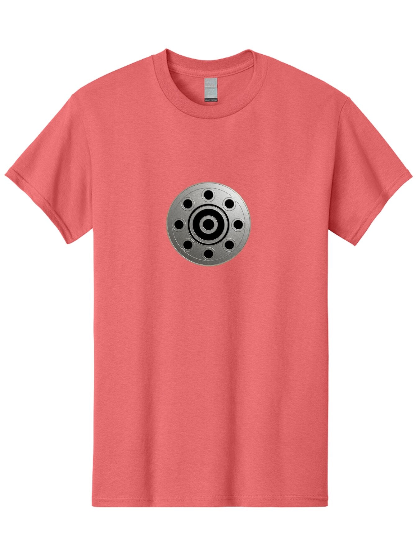 Flange-Bearing Men'S Graphic Tee, 100% Cotton, Comfortable Casual Summer Wear, Machine Washable, Vintage Camera, Old Camera, Antique Camera, Black Camera, Classic Photography, Photography Equipment, Nostalgic Device, Film Camera, Camera Art Bao415 5