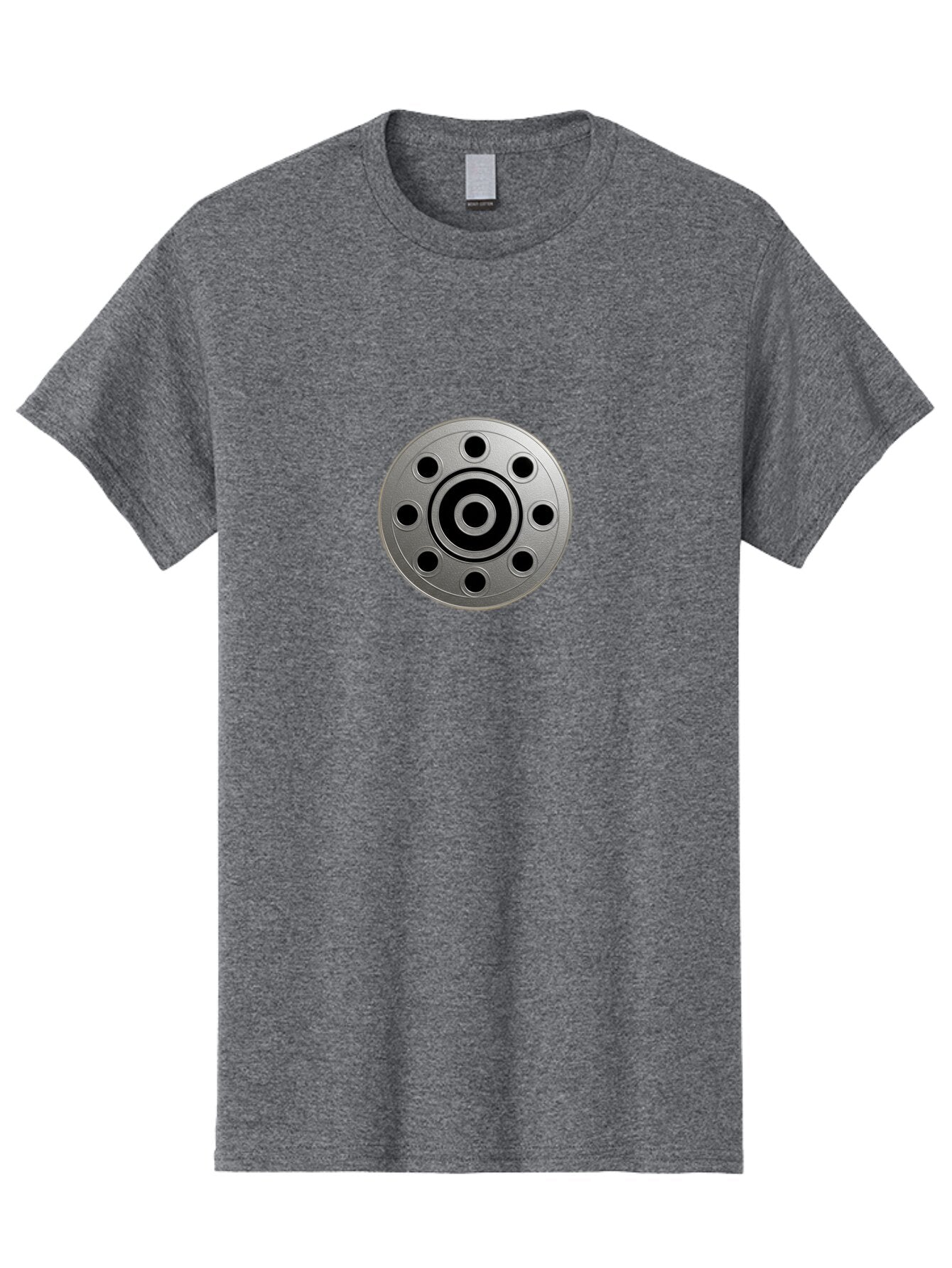 Flange-Bearing Men'S Graphic Tee, 100% Cotton, Comfortable Casual Summer Wear, Machine Washable, Vintage Camera, Old Camera, Antique Camera, Black Camera, Classic Photography, Photography Equipment, Nostalgic Device, Film Camera, Camera Art Bao415 9