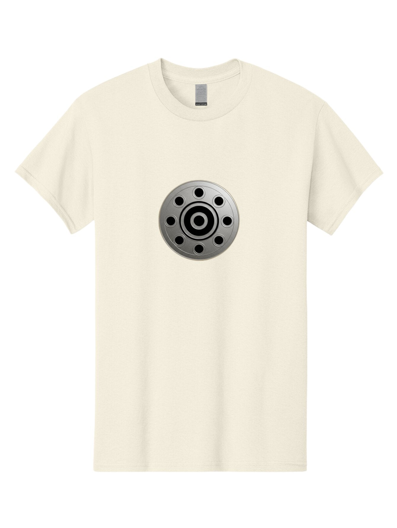 Flange-Bearing Men'S Graphic Tee, 100% Cotton, Comfortable Casual Summer Wear, Machine Washable, Vintage Camera, Old Camera, Antique Camera, Black Camera, Classic Photography, Photography Equipment, Nostalgic Device, Film Camera, Camera Art Bao415 15