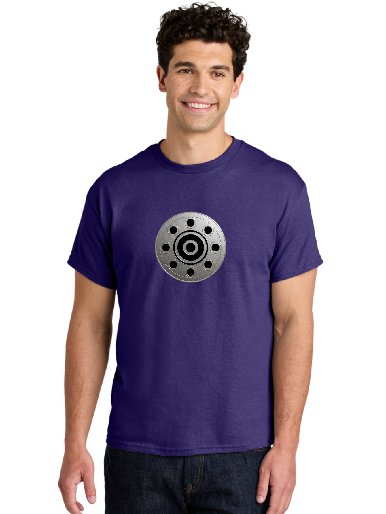 Flange-Bearing Men'S Graphic Tee, 100% Cotton, Comfortable Casual Summer Wear, Machine Washable, Vintage Camera, Old Camera, Antique Camera, Black Camera, Classic Photography, Photography Equipment, Nostalgic Device, Film Camera, Camera Art Bao415 28