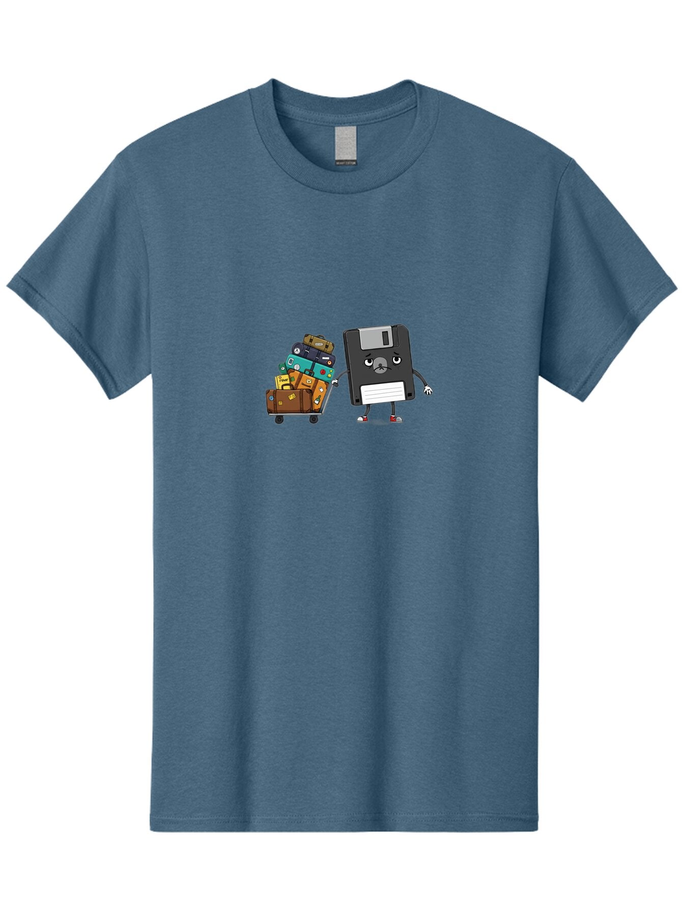 Floppy-Disk-1 Men'S Graphic Tee, 100% Cotton, Comfortable Casual Summer Wear, Machine Washable, Vintage Camera, Old Camera, Antique Camera, Black Camera, Classic Photography, Photography Equipment, Nostalgic Device, Film Camera, Camera Art Bao416 11