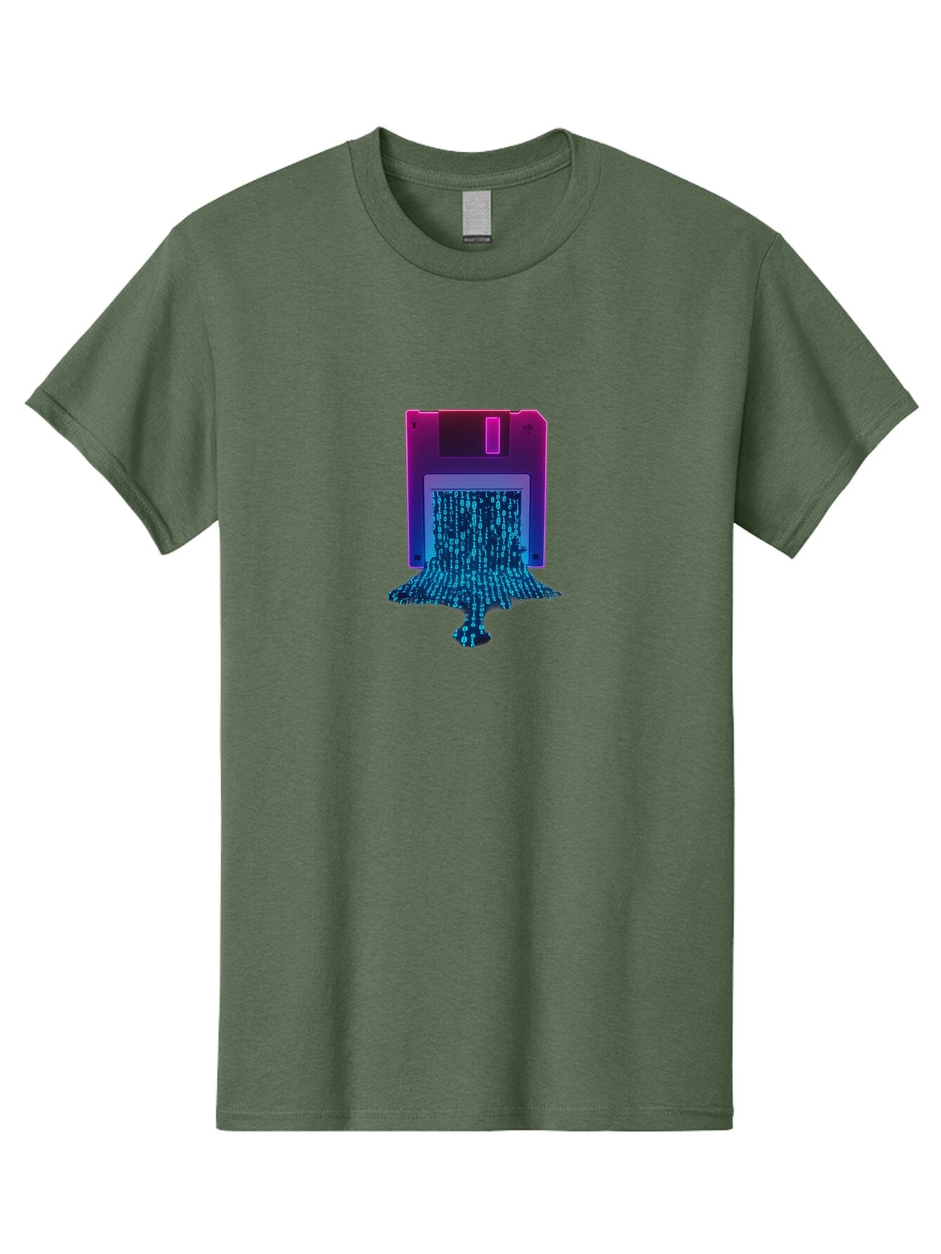 Floppy-Disk-3 Men'S Graphic Tee, 100% Cotton, Comfortable Casual Summer Wear, Machine Washable, Vintage Camera, Old Camera, Antique Camera, Black Camera, Classic Photography, Photography Equipment, Nostalgic Device, Film Camera, Camera Art Bao418