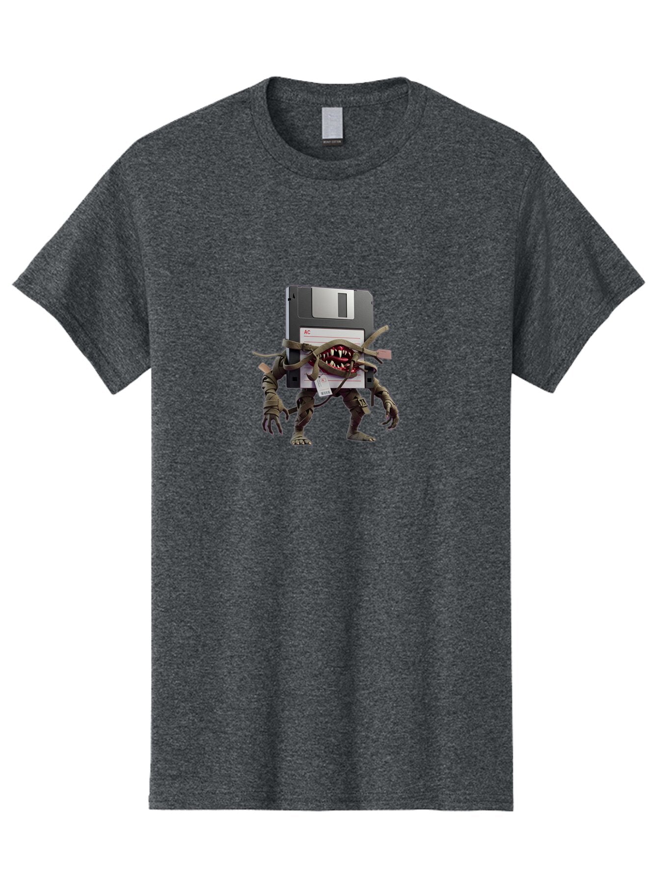 Floppy-Disk-Monster Men'S Graphic Tee, 100% Cotton, Comfortable Casual Summer Wear, Machine Washable, Vintage Camera, Old Camera, Antique Camera, Black Camera, Classic Photography, Photography Equipment, Nostalgic Device, Film Camera, Bao423 8
