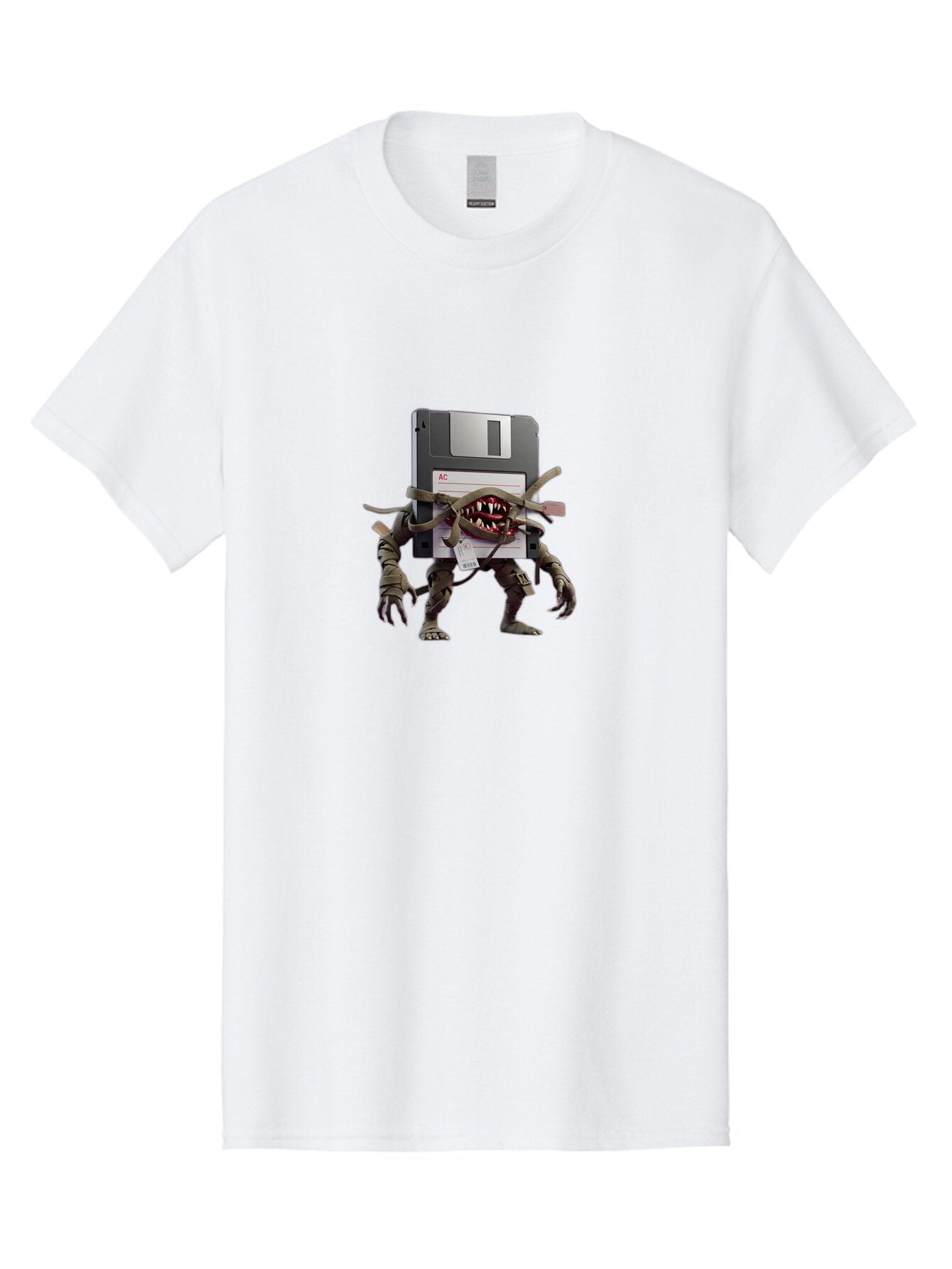 Floppy-Disk-Monster Men'S Graphic Tee, 100% Cotton, Comfortable Casual Summer Wear, Machine Washable, Vintage Camera, Old Camera, Antique Camera, Black Camera, Classic Photography, Photography Equipment, Nostalgic Device, Film Camera, Bao423 6