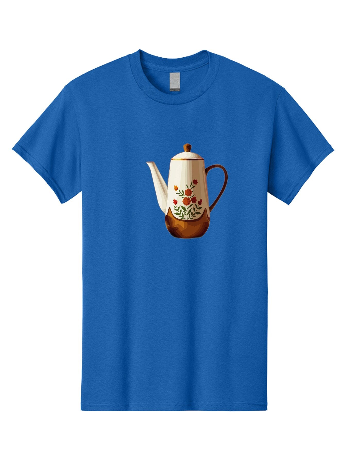 Floral-Coffee-Pot Men'S Graphic Tee, 100% Cotton, Comfortable Casual Summer Wear, Machine Washable, Vintage Camera, Old Camera, Antique Camera, Black Camera, Classic Photography, Photography Equipment, Nostalgic Device, Film Camera, Camera Art Bao428 14