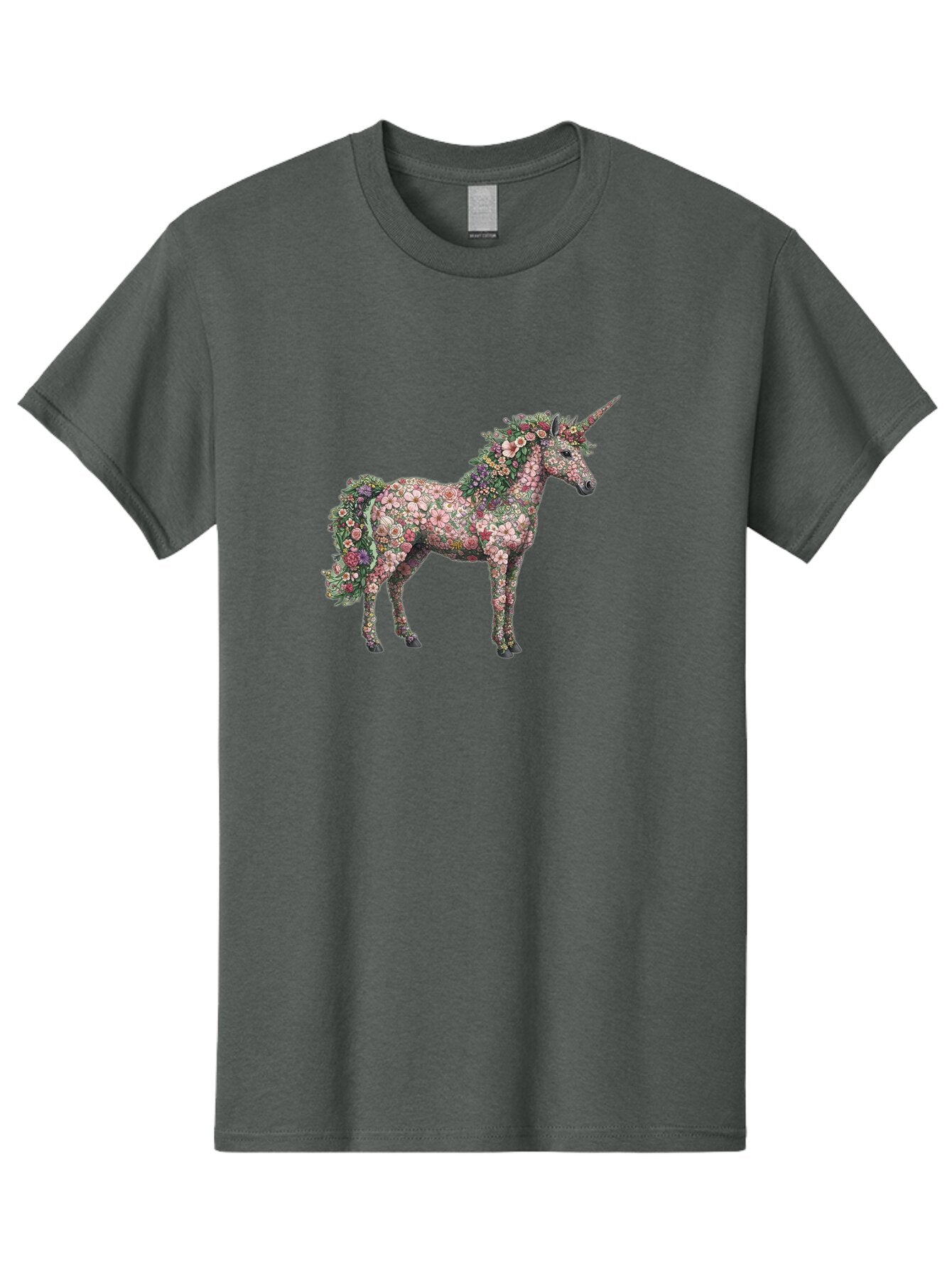 Floral-Unicorn Men'S Graphic Tee, 100% Cotton, Comfortable Casual Summer Wear, Machine Washable, Vintage Camera, Old Camera, Antique Camera, Black Camera, Classic Photography, Photography Equipment, Nostalgic Device, Film Camera, Camera Art Bao429 4