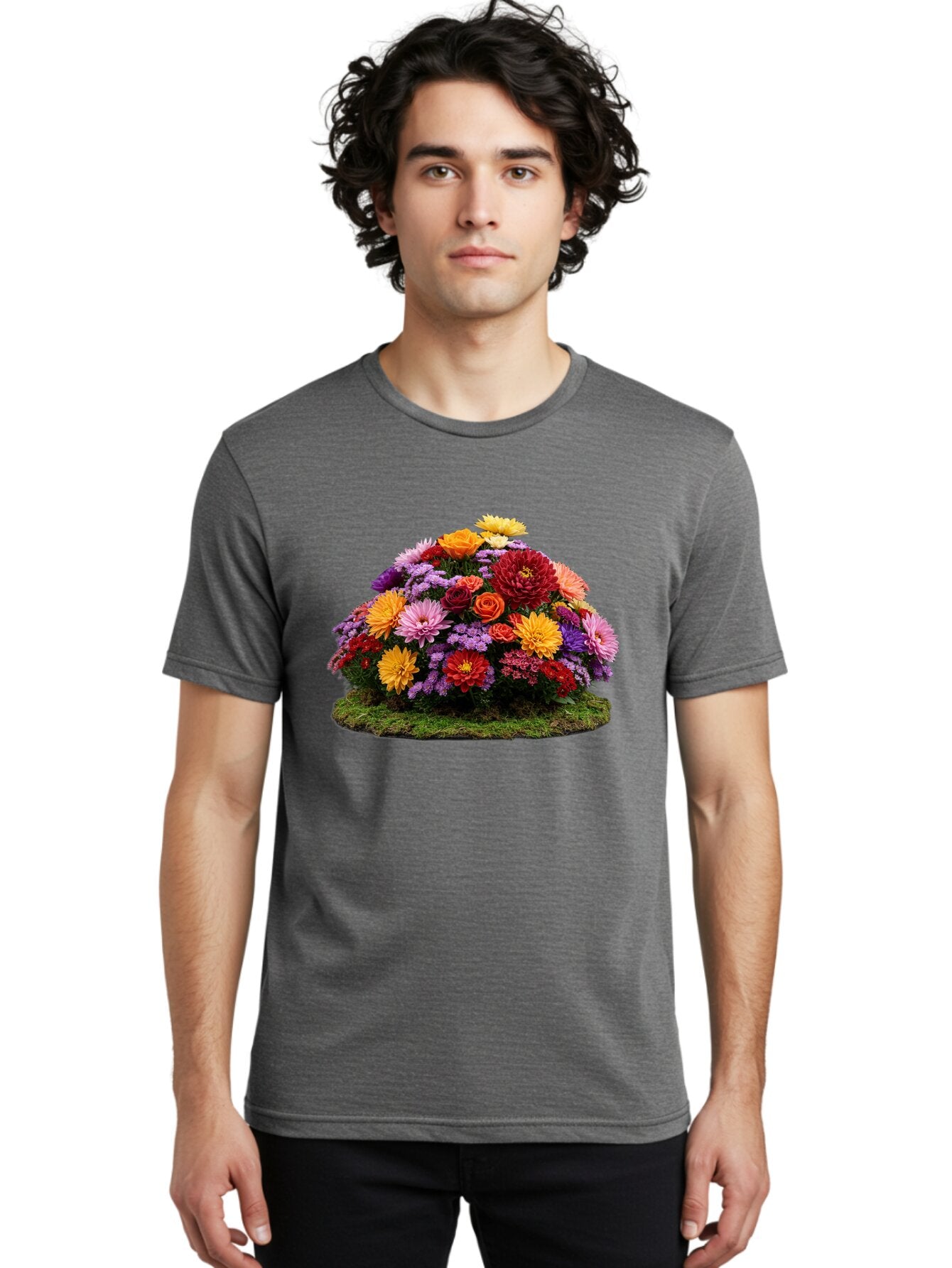 Flower-Arrangement Men'S Graphic Tee, 100% Cotton, Comfortable Casual Summer Wear, Machine Washable, Vintage Camera, Old Camera, Antique Camera, Black Camera, Classic Photography, Photography Equipment, Nostalgic Device, Film Camera, Bao431 16