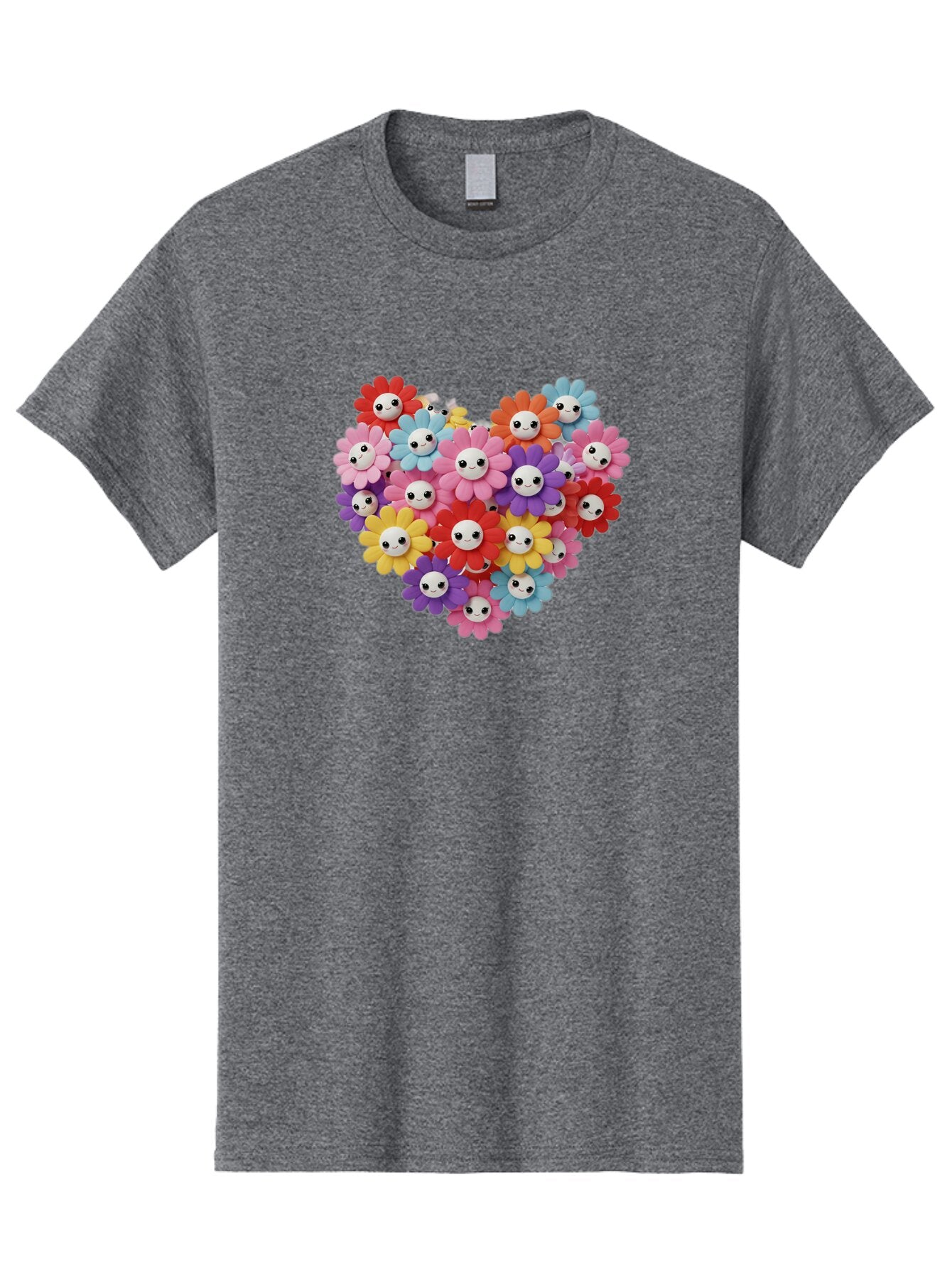 Flower-Faces-Heart Men'S Graphic Tee, 100% Cotton, Comfortable Casual Summer Wear, Machine Washable, Vintage Camera, Old Camera, Antique Camera, Black Camera, Classic Photography, Photography Equipment, Nostalgic Device, Film Camera, Bao432 12