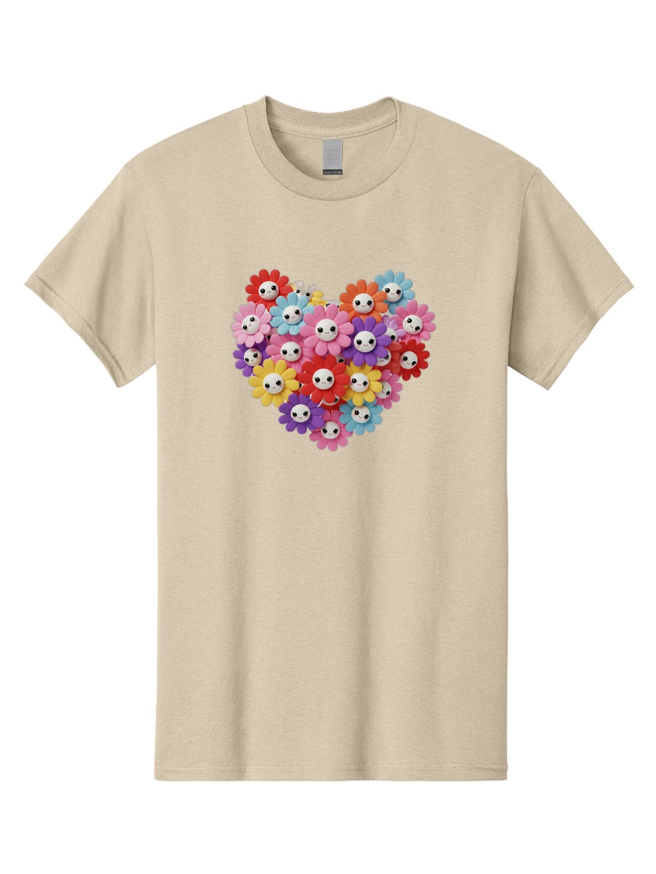 Flower-Faces-Heart Men'S Graphic Tee, 100% Cotton, Comfortable Casual Summer Wear, Machine Washable, Vintage Camera, Old Camera, Antique Camera, Black Camera, Classic Photography, Photography Equipment, Nostalgic Device, Film Camera, Bao432 7