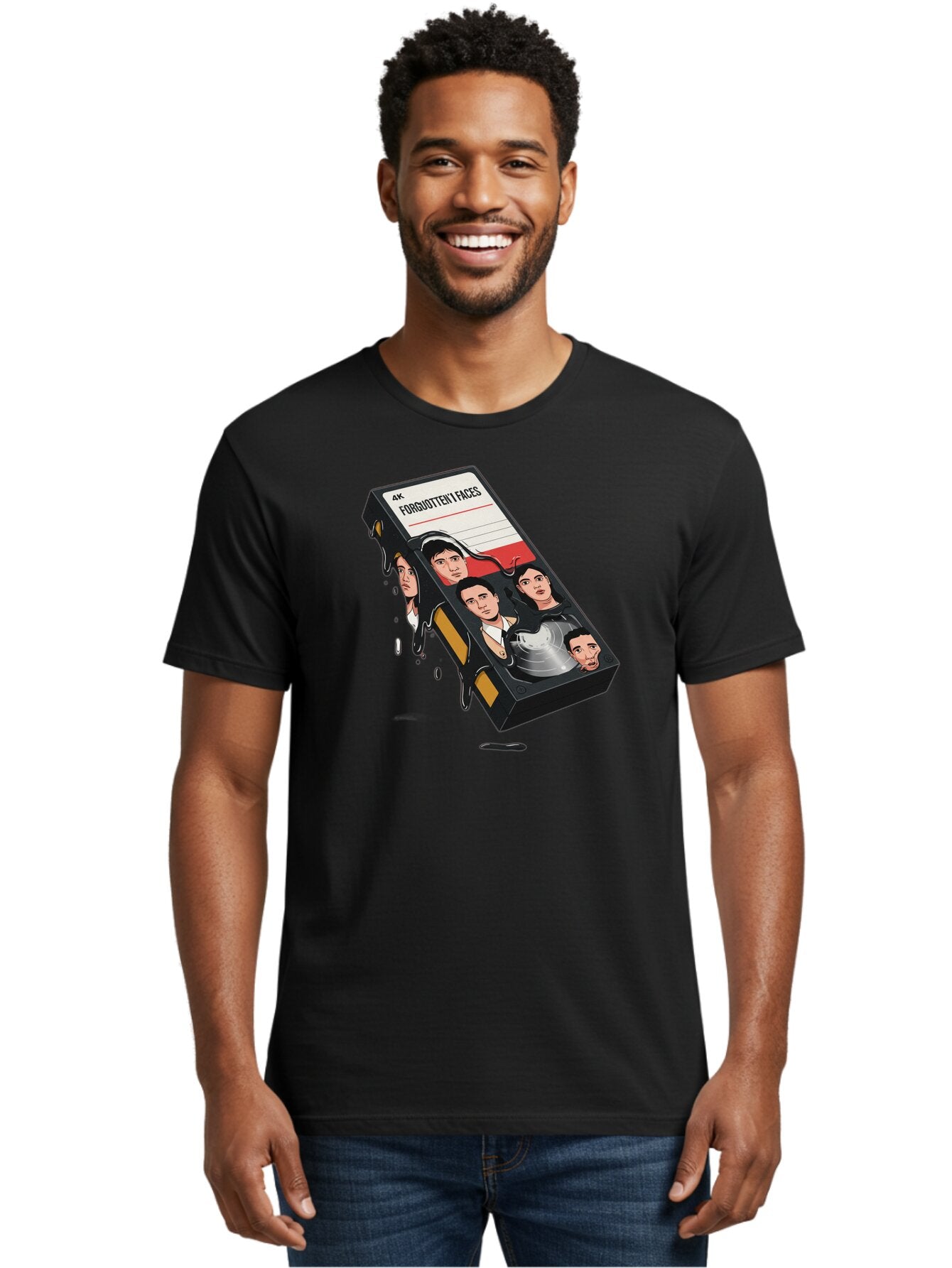 Forgotten-Faces Men'S Graphic Tee, 100% Cotton, Comfortable Casual Summer Wear, Machine Washable, Vintage Camera, Old Camera, Antique Camera, Black Camera, Classic Photography, Photography Equipment, Nostalgic Device, Film Camera, Camera Art Bao436 23