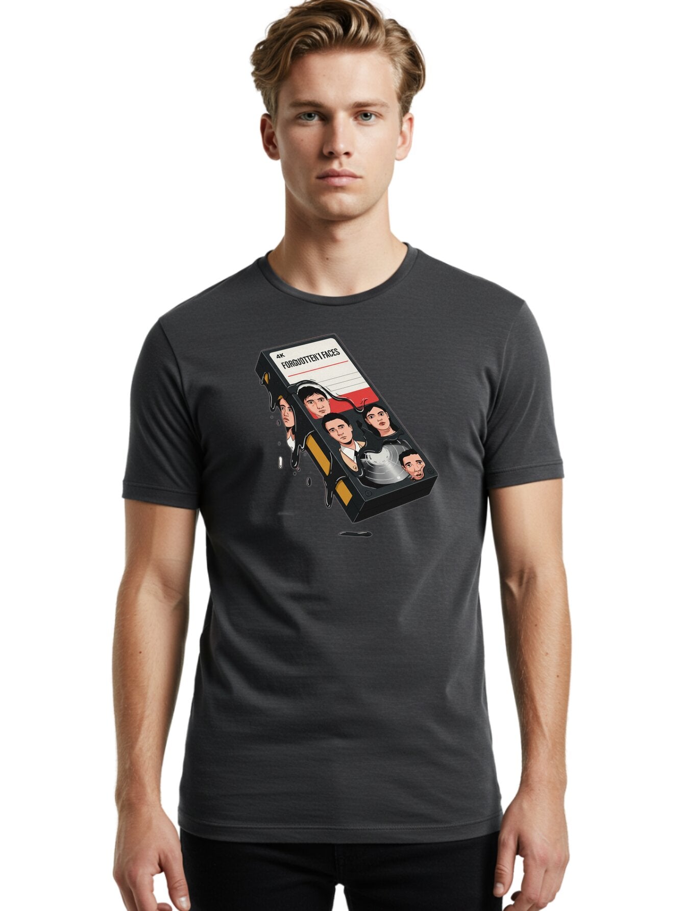Forgotten-Faces Men'S Graphic Tee, 100% Cotton, Comfortable Casual Summer Wear, Machine Washable, Vintage Camera, Old Camera, Antique Camera, Black Camera, Classic Photography, Photography Equipment, Nostalgic Device, Film Camera, Camera Art Bao436 30