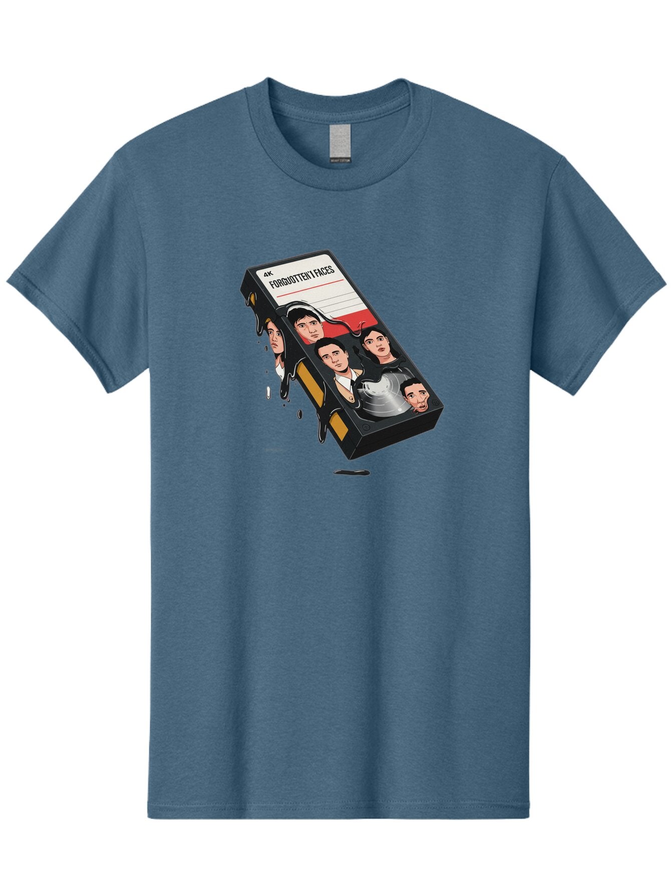 Forgotten-Faces Men'S Graphic Tee, 100% Cotton, Comfortable Casual Summer Wear, Machine Washable, Vintage Camera, Old Camera, Antique Camera, Black Camera, Classic Photography, Photography Equipment, Nostalgic Device, Film Camera, Camera Art Bao436 7
