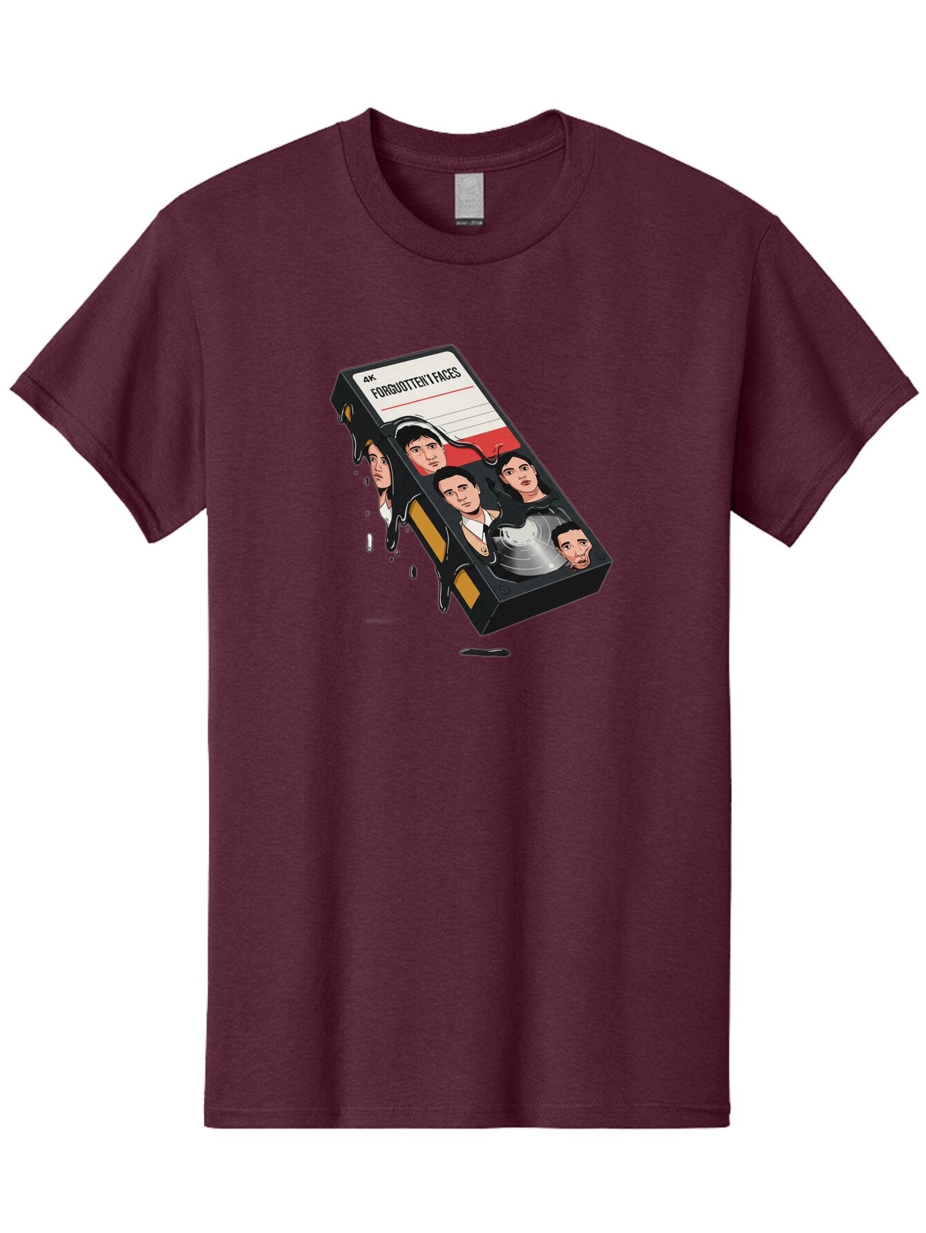 Forgotten-Faces Men'S Graphic Tee, 100% Cotton, Comfortable Casual Summer Wear, Machine Washable, Vintage Camera, Old Camera, Antique Camera, Black Camera, Classic Photography, Photography Equipment, Nostalgic Device, Film Camera, Camera Art Bao436