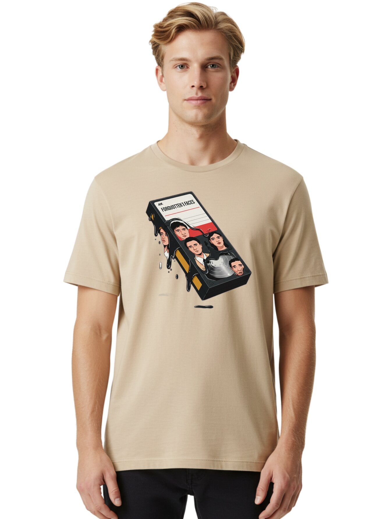Forgotten-Faces Men'S Graphic Tee, 100% Cotton, Comfortable Casual Summer Wear, Machine Washable, Vintage Camera, Old Camera, Antique Camera, Black Camera, Classic Photography, Photography Equipment, Nostalgic Device, Film Camera, Camera Art Bao436 26