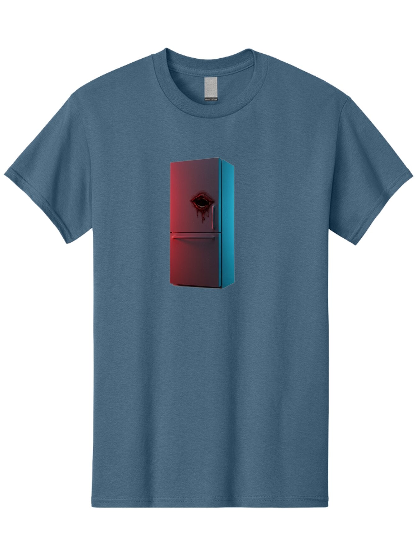 Fridge-With-Mouth Men'S Graphic Tee, 100% Cotton, Comfortable Casual Summer Wear, Machine Washable, Vintage Camera, Old Camera, Antique Camera, Black Camera, Classic Photography, Photography Equipment, Nostalgic Device, Film Camera, Camera Art Bao437 4