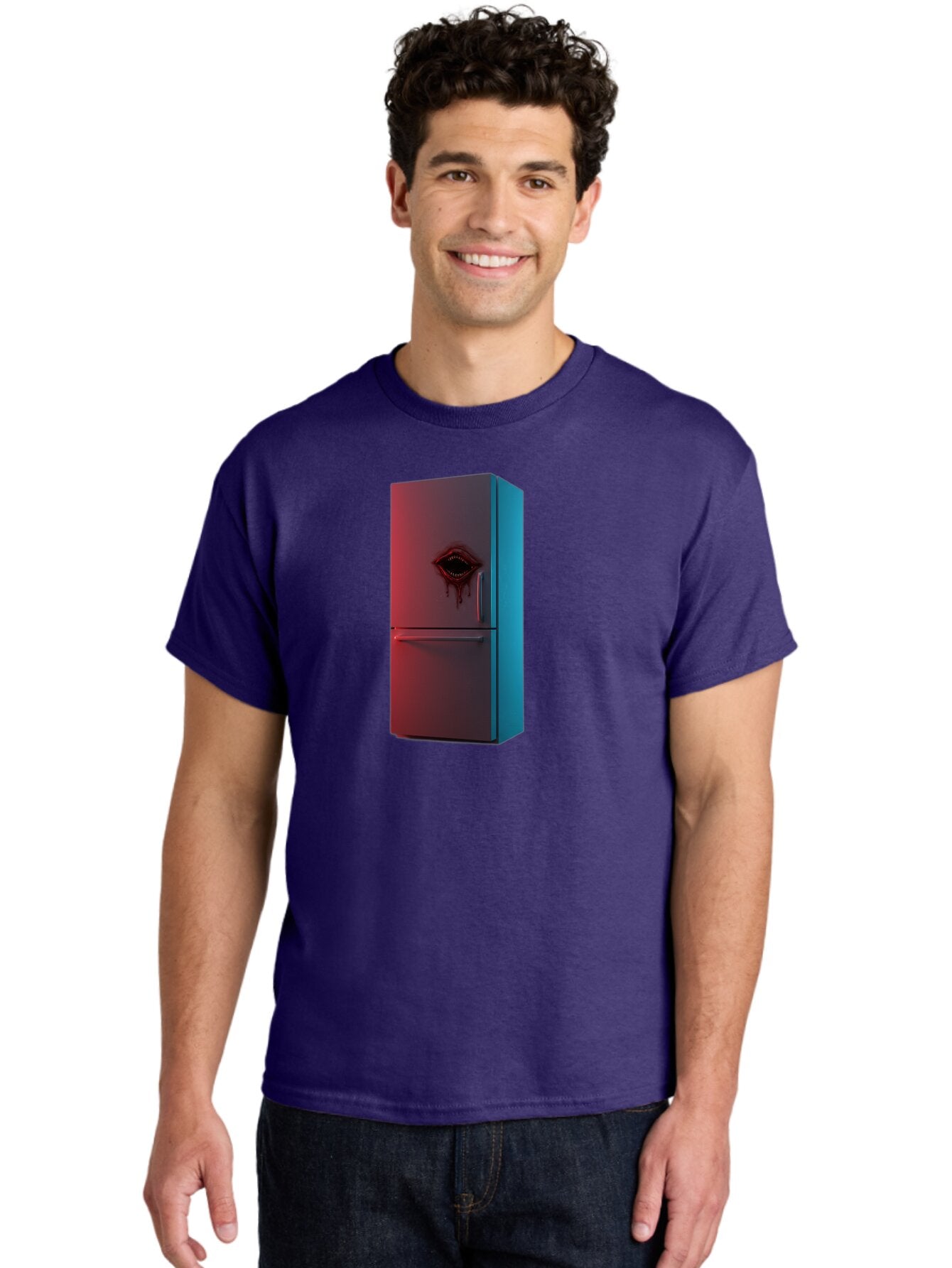 Fridge-With-Mouth Men'S Graphic Tee, 100% Cotton, Comfortable Casual Summer Wear, Machine Washable, Vintage Camera, Old Camera, Antique Camera, Black Camera, Classic Photography, Photography Equipment, Nostalgic Device, Film Camera, Camera Art Bao437 27