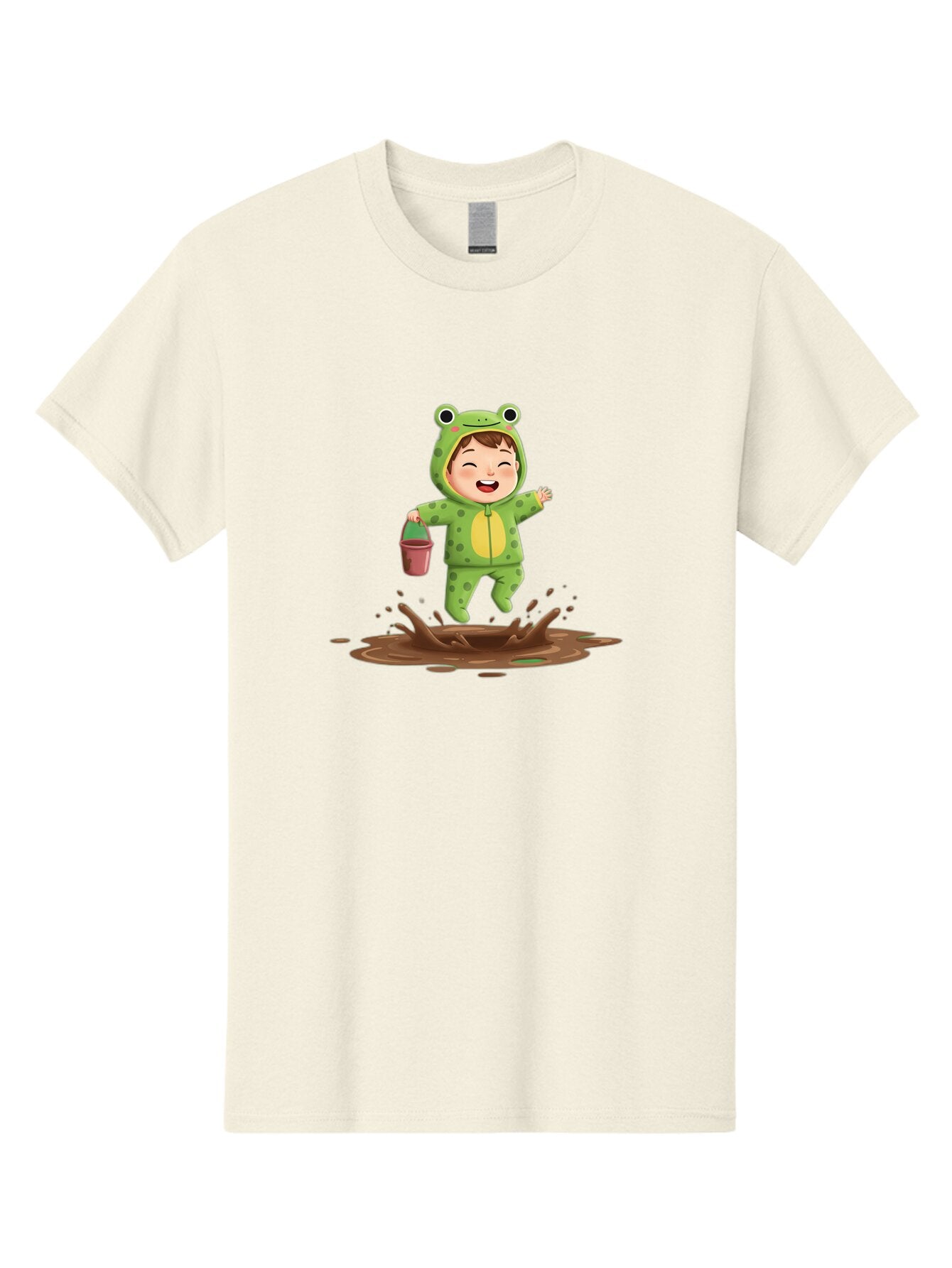 Frog-Costume-Boy-Playing-In-Mud Men'S Graphic Tee, 100% Cotton, Comfortable Casual Summer Wear, Machine Washable, Vintage Camera, Old Camera, Antique Camera, Black Camera, Classic Photography, Photography Equipment, Nostalgic Device, Bao439 13