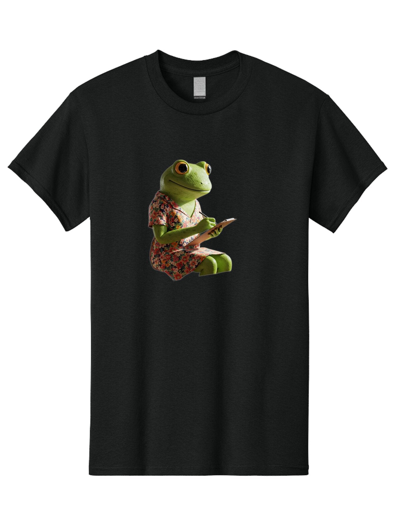 Frog-In-Floral-Dress Men'S Graphic Tee, 100% Cotton, Comfortable Casual Summer Wear, Machine Washable, Vintage Camera, Old Camera, Antique Camera, Black Camera, Classic Photography, Photography Equipment, Nostalgic Device, Film Camera, Bao440 14