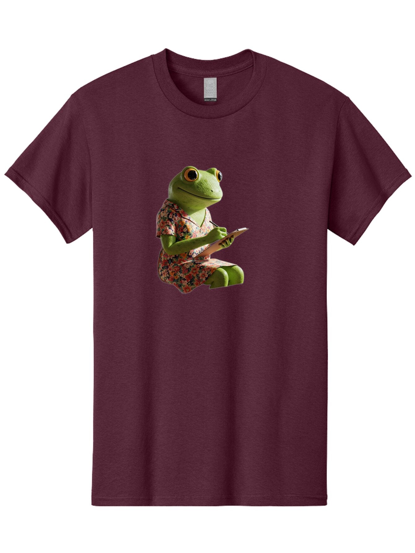 Frog-In-Floral-Dress Men'S Graphic Tee, 100% Cotton, Comfortable Casual Summer Wear, Machine Washable, Vintage Camera, Old Camera, Antique Camera, Black Camera, Classic Photography, Photography Equipment, Nostalgic Device, Film Camera, Bao440 13