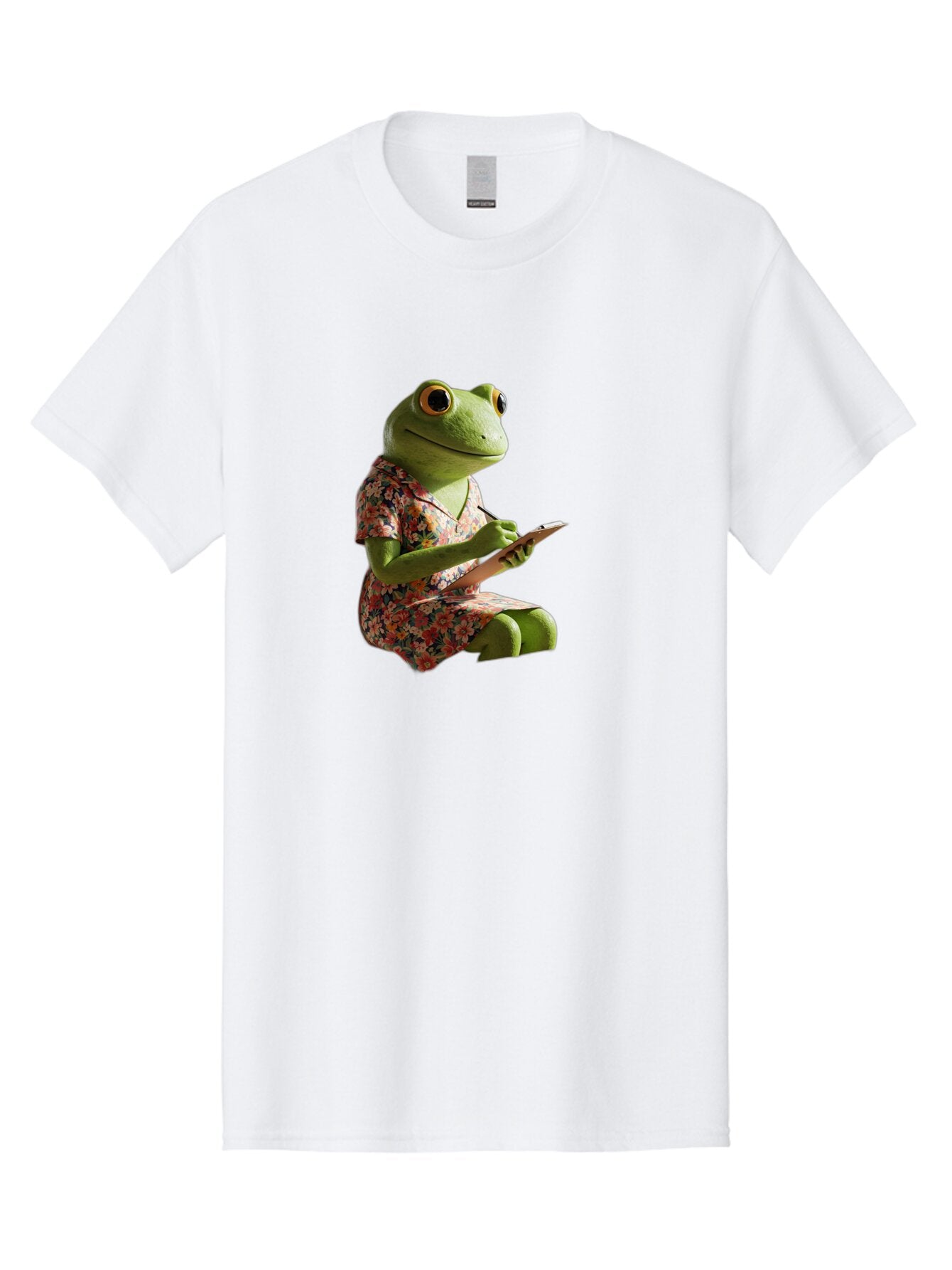 Frog-In-Floral-Dress Men'S Graphic Tee, 100% Cotton, Comfortable Casual Summer Wear, Machine Washable, Vintage Camera, Old Camera, Antique Camera, Black Camera, Classic Photography, Photography Equipment, Nostalgic Device, Film Camera, Bao440 12
