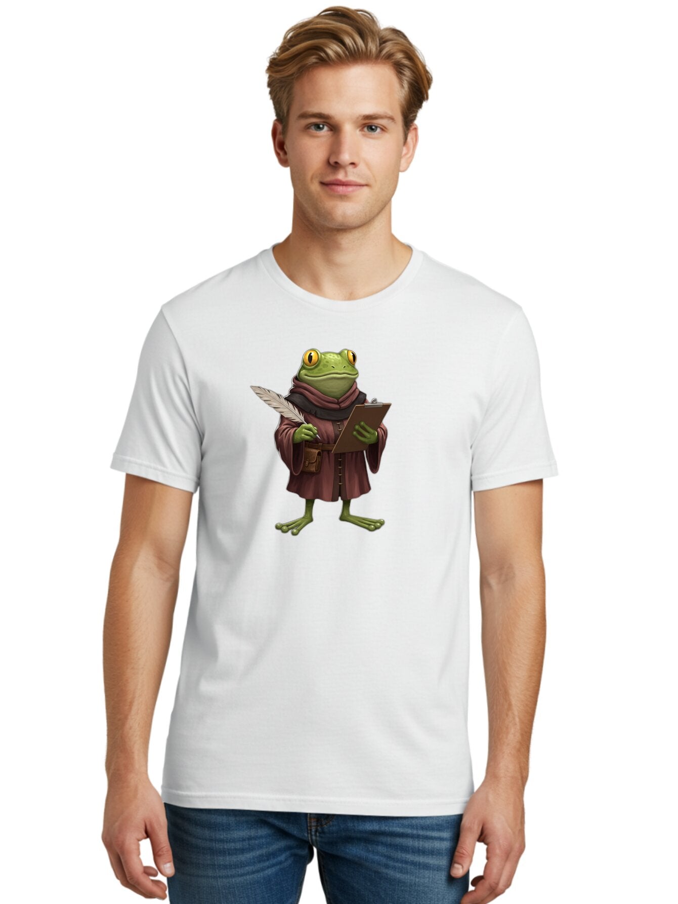 Frog-Scribe Men'S Graphic Tee, 100% Cotton, Comfortable Casual Summer Wear, Machine Washable, Vintage Camera, Old Camera, Antique Camera, Black Camera, Classic Photography, Photography Equipment, Nostalgic Device, Film Camera, Camera Art Bao442 30