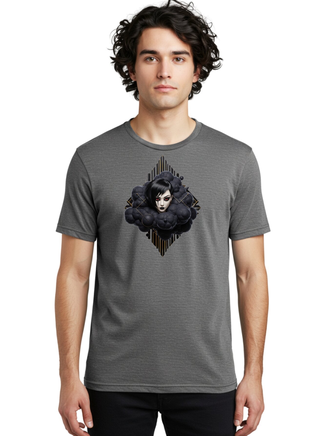 Futuristic-Woman Men'S Graphic Tee, 100% Cotton, Comfortable Casual Summer Wear, Machine Washable, Vintage Camera, Old Camera, Antique Camera, Black Camera, Classic Photography, Photography Equipment, Nostalgic Device, Film Camera, Camera Art Bao446 20