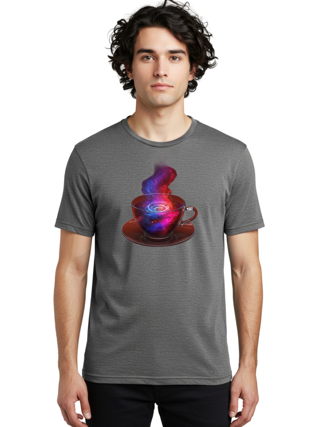 Galaxy-Tea-Cup Men'S Graphic Tee, 100% Cotton, Comfortable Casual Summer Wear, Machine Washable, Vintage Camera, Old Camera, Antique Camera, Black Camera, Classic Photography, Photography Equipment, Nostalgic Device, Film Camera, Camera Art Bao449 18