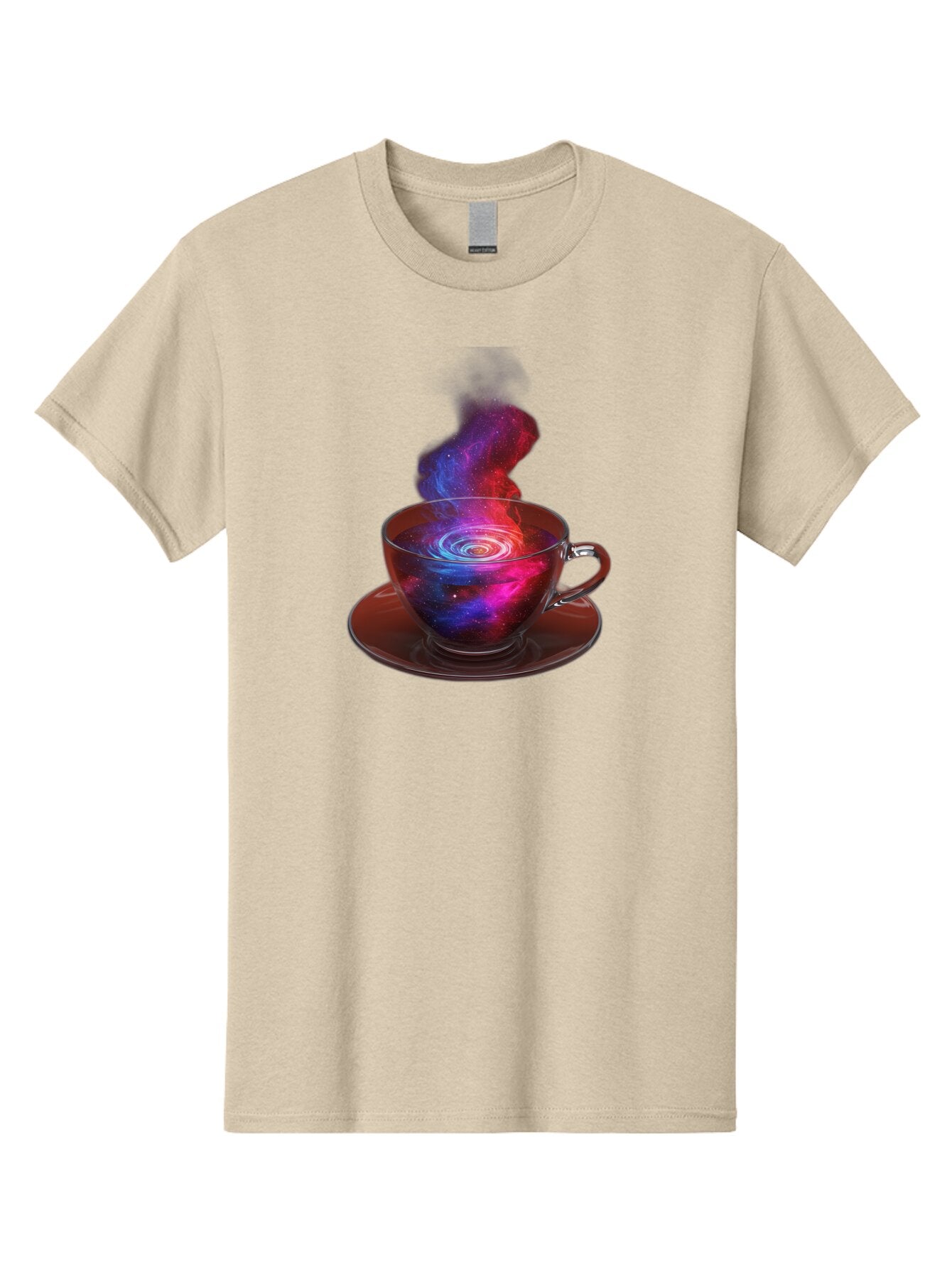Galaxy-Tea-Cup Men'S Graphic Tee, 100% Cotton, Comfortable Casual Summer Wear, Machine Washable, Vintage Camera, Old Camera, Antique Camera, Black Camera, Classic Photography, Photography Equipment, Nostalgic Device, Film Camera, Camera Art Bao449