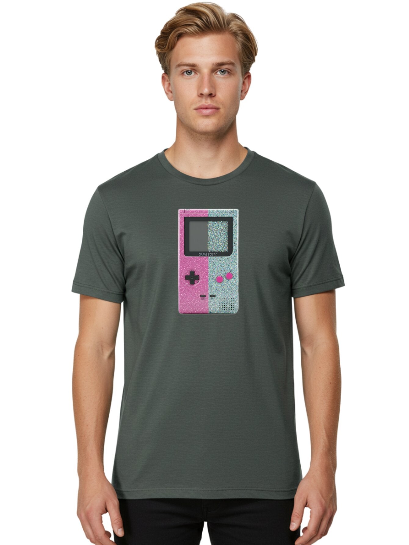 Game-Bolt-A Men'S Graphic Tee, 100% Cotton, Comfortable Casual Summer Wear, Machine Washable, Vintage Camera, Old Camera, Antique Camera, Black Camera, Classic Photography, Photography Equipment, Nostalgic Device, Film Camera, Camera Art Bao452 26