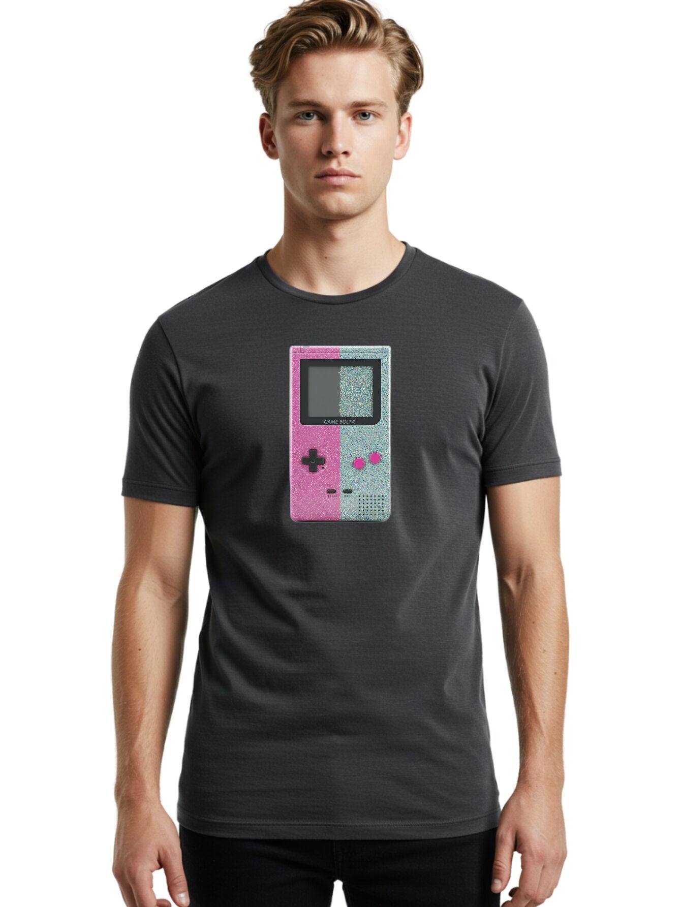 Game-Bolt-A Men'S Graphic Tee, 100% Cotton, Comfortable Casual Summer Wear, Machine Washable, Vintage Camera, Old Camera, Antique Camera, Black Camera, Classic Photography, Photography Equipment, Nostalgic Device, Film Camera, Camera Art Bao452 27