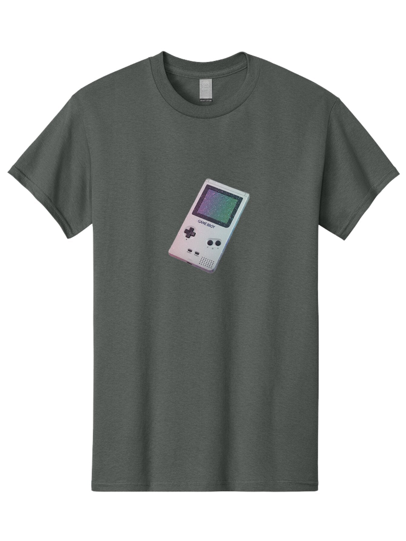 Game-Boy-1 Men'S Graphic Tee, 100% Cotton, Comfortable Casual Summer Wear, Machine Washable, Vintage Camera, Old Camera, Antique Camera, Black Camera, Classic Photography, Photography Equipment, Nostalgic Device, Film Camera, Camera Art Bao453 3