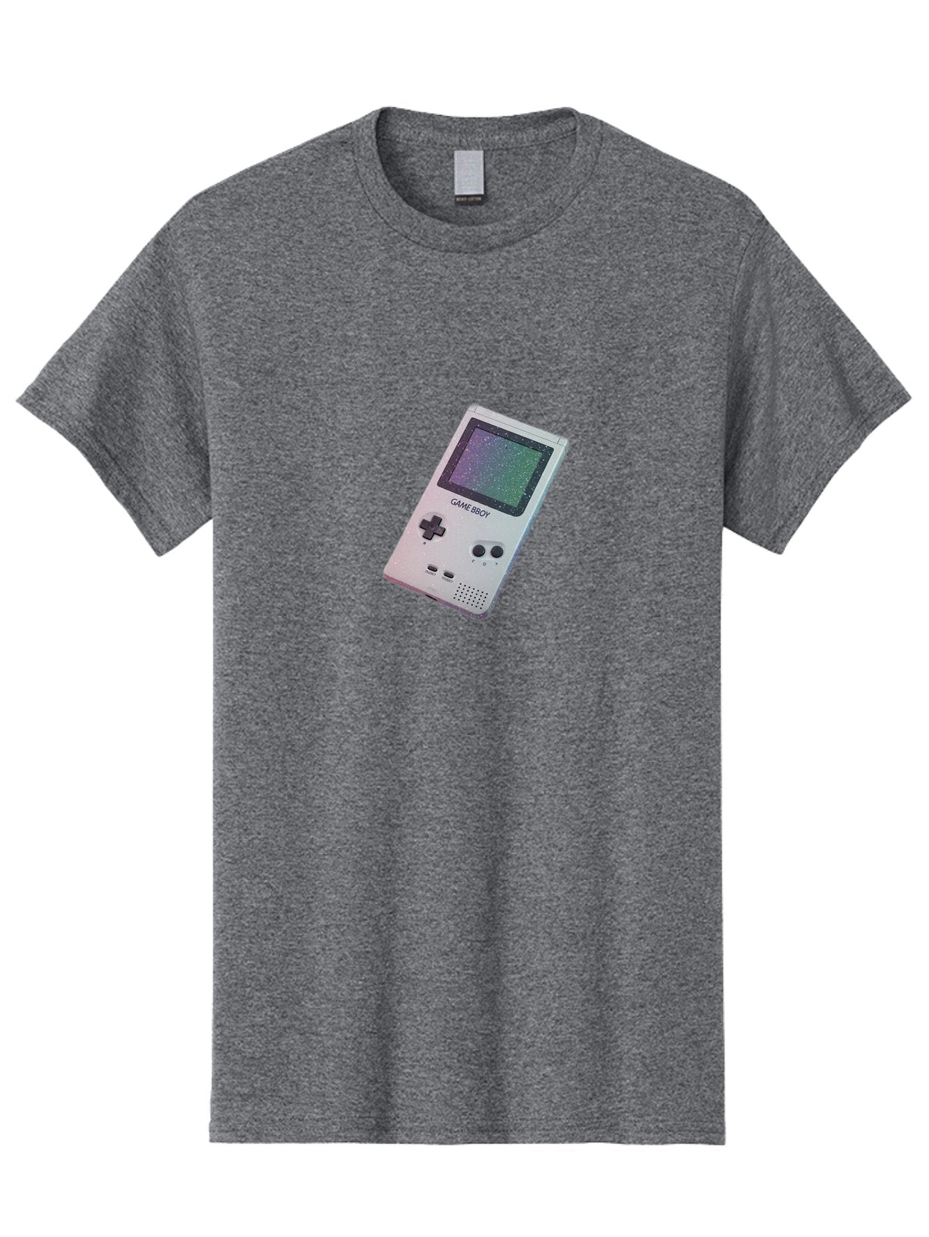 Game-Boy-1 Men'S Graphic Tee, 100% Cotton, Comfortable Casual Summer Wear, Machine Washable, Vintage Camera, Old Camera, Antique Camera, Black Camera, Classic Photography, Photography Equipment, Nostalgic Device, Film Camera, Camera Art Bao453 6