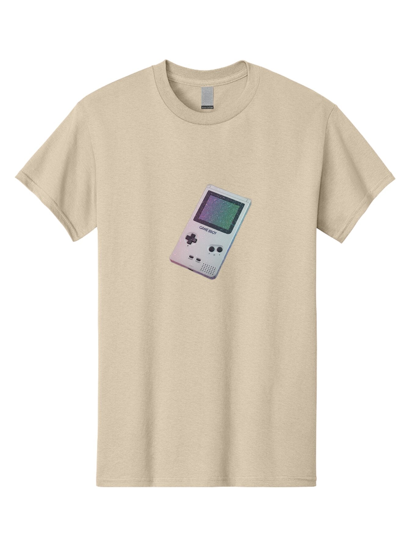 Game-Boy-1 Men'S Graphic Tee, 100% Cotton, Comfortable Casual Summer Wear, Machine Washable, Vintage Camera, Old Camera, Antique Camera, Black Camera, Classic Photography, Photography Equipment, Nostalgic Device, Film Camera, Camera Art Bao453 9