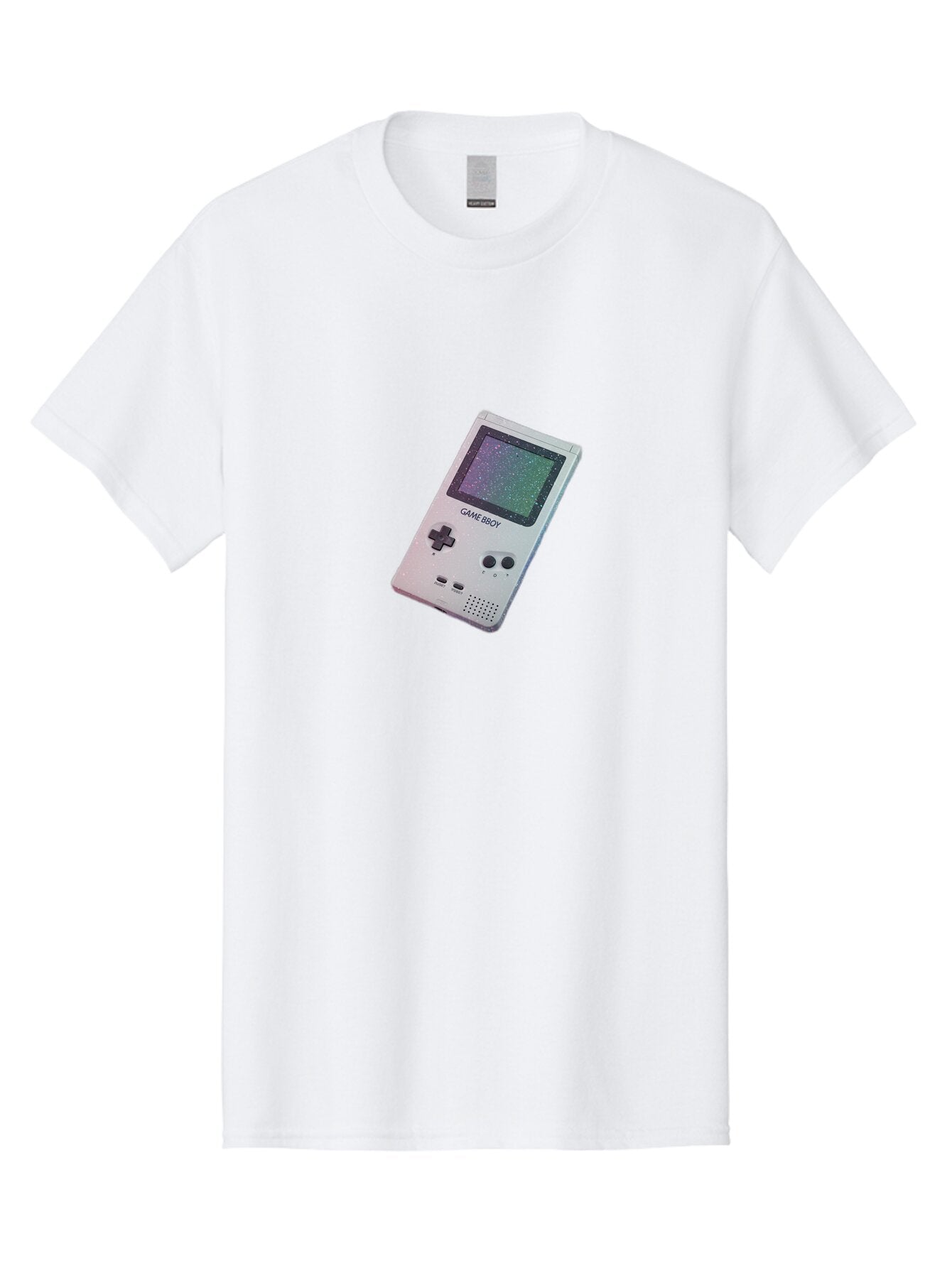 Game-Boy-1 Men'S Graphic Tee, 100% Cotton, Comfortable Casual Summer Wear, Machine Washable, Vintage Camera, Old Camera, Antique Camera, Black Camera, Classic Photography, Photography Equipment, Nostalgic Device, Film Camera, Camera Art Bao453 5