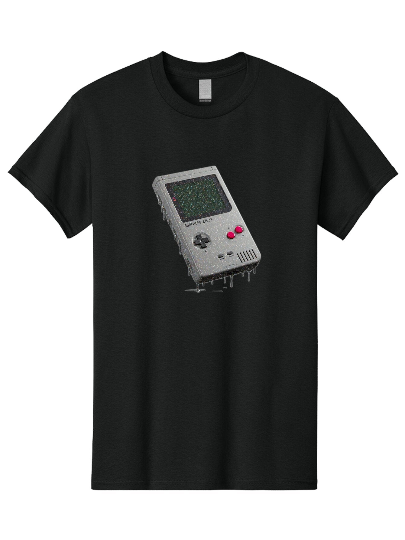 Game-Boy-2 Men'S Graphic Tee, 100% Cotton, Comfortable Casual Summer Wear, Machine Washable, Vintage Camera, Old Camera, Antique Camera, Black Camera, Classic Photography, Photography Equipment, Nostalgic Device, Film Camera, Camera Art Bao454 3
