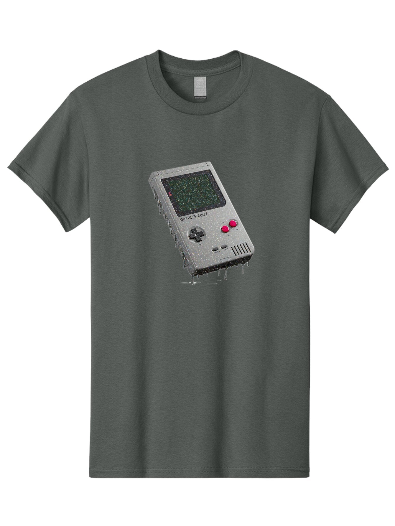 Game-Boy-2 Men'S Graphic Tee, 100% Cotton, Comfortable Casual Summer Wear, Machine Washable, Vintage Camera, Old Camera, Antique Camera, Black Camera, Classic Photography, Photography Equipment, Nostalgic Device, Film Camera, Camera Art Bao454