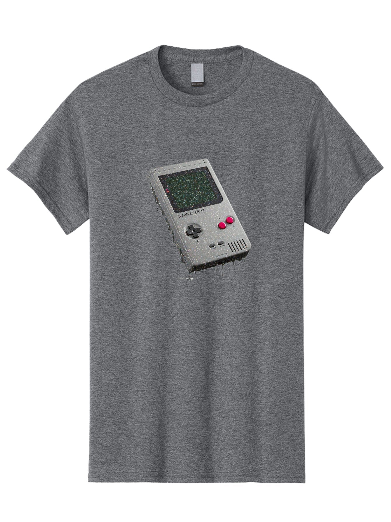 Game-Boy-2 Men'S Graphic Tee, 100% Cotton, Comfortable Casual Summer Wear, Machine Washable, Vintage Camera, Old Camera, Antique Camera, Black Camera, Classic Photography, Photography Equipment, Nostalgic Device, Film Camera, Camera Art Bao454 8