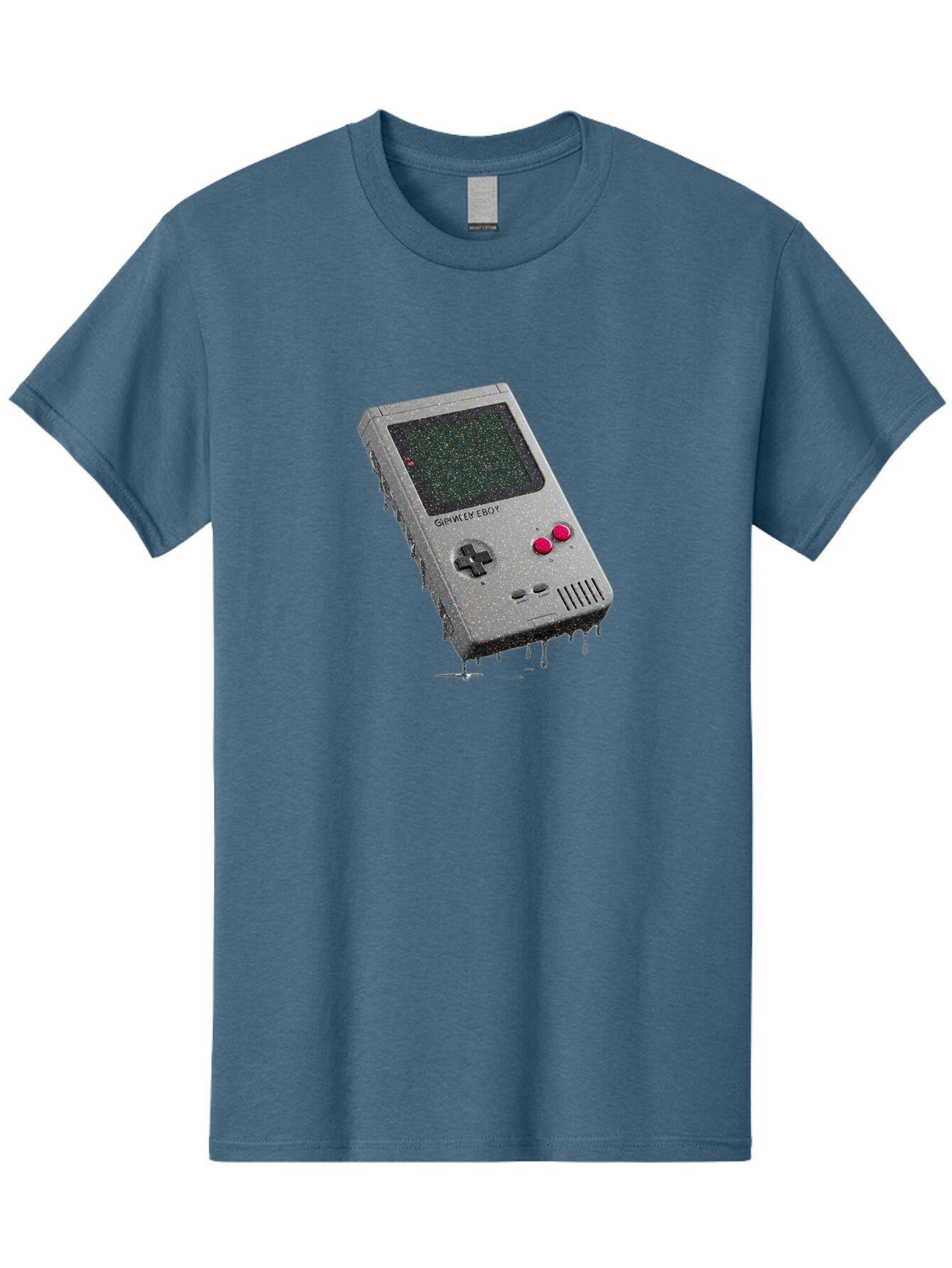 Game-Boy-2 Men'S Graphic Tee, 100% Cotton, Comfortable Casual Summer Wear, Machine Washable, Vintage Camera, Old Camera, Antique Camera, Black Camera, Classic Photography, Photography Equipment, Nostalgic Device, Film Camera, Camera Art Bao454 15