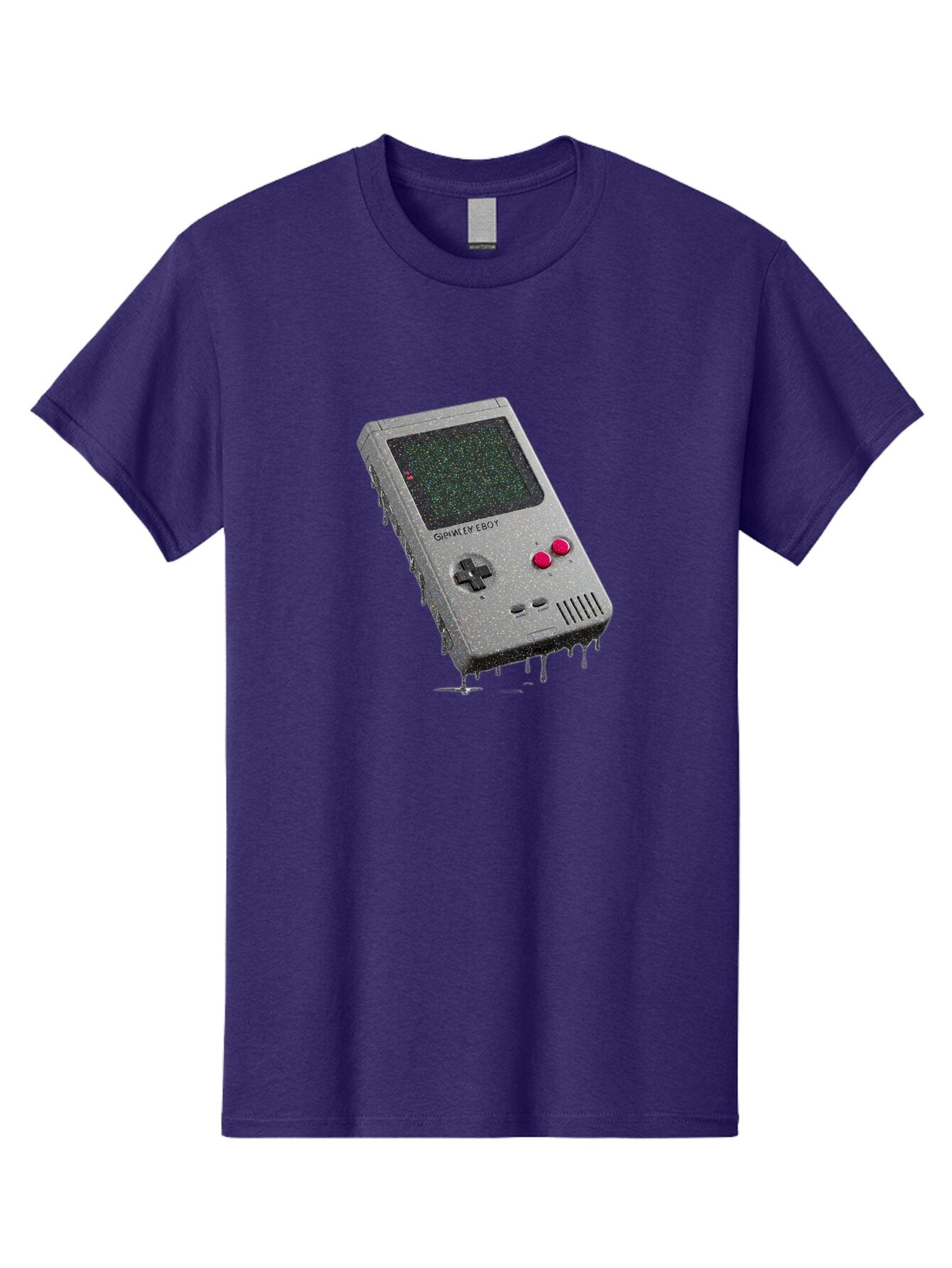 Game-Boy-2 Men'S Graphic Tee, 100% Cotton, Comfortable Casual Summer Wear, Machine Washable, Vintage Camera, Old Camera, Antique Camera, Black Camera, Classic Photography, Photography Equipment, Nostalgic Device, Film Camera, Camera Art Bao454 6