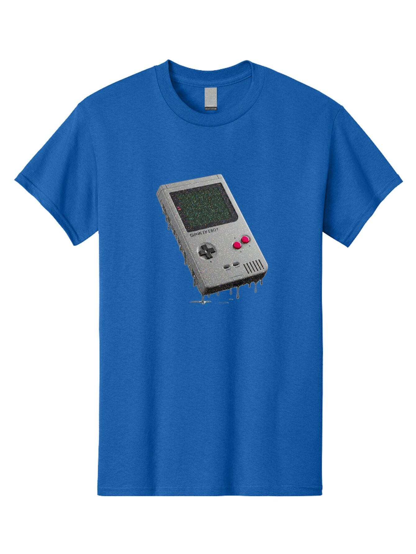 Game-Boy-2 Men'S Graphic Tee, 100% Cotton, Comfortable Casual Summer Wear, Machine Washable, Vintage Camera, Old Camera, Antique Camera, Black Camera, Classic Photography, Photography Equipment, Nostalgic Device, Film Camera, Camera Art Bao454 4