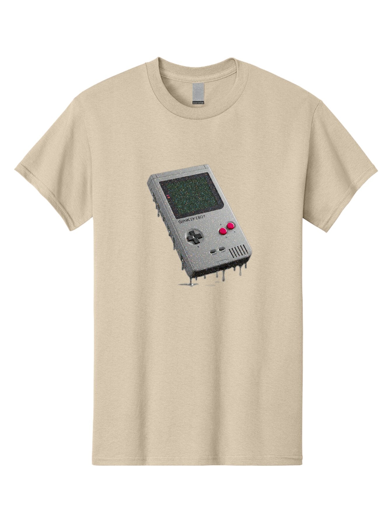 Game-Boy-2 Men'S Graphic Tee, 100% Cotton, Comfortable Casual Summer Wear, Machine Washable, Vintage Camera, Old Camera, Antique Camera, Black Camera, Classic Photography, Photography Equipment, Nostalgic Device, Film Camera, Camera Art Bao454 12