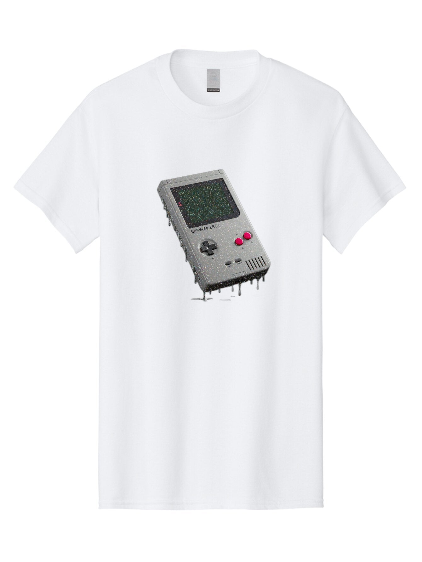 Game-Boy-2 Men'S Graphic Tee, 100% Cotton, Comfortable Casual Summer Wear, Machine Washable, Vintage Camera, Old Camera, Antique Camera, Black Camera, Classic Photography, Photography Equipment, Nostalgic Device, Film Camera, Camera Art Bao454 10