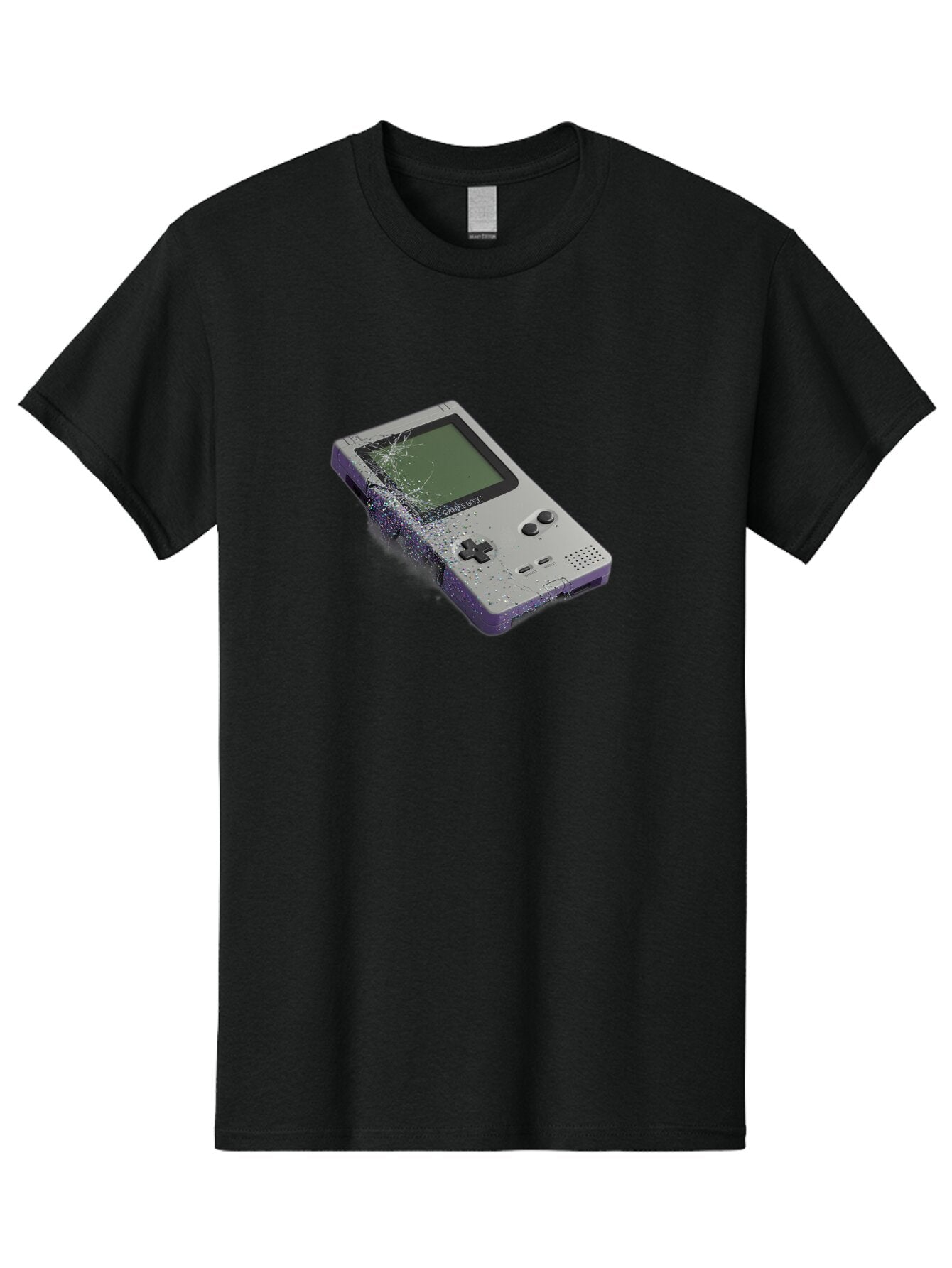 Game-Boy-3 Men'S Graphic Tee, 100% Cotton, Comfortable Casual Summer Wear, Machine Washable, Vintage Camera, Old Camera, Antique Camera, Black Camera, Classic Photography, Photography Equipment, Nostalgic Device, Film Camera, Camera Art Bao455 3