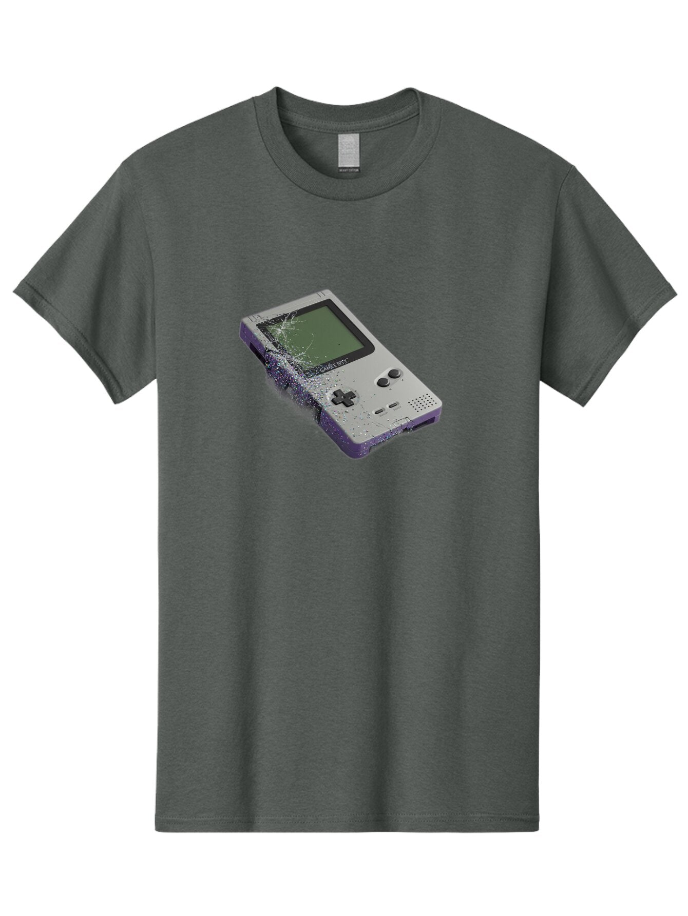 Game-Boy-3 Men'S Graphic Tee, 100% Cotton, Comfortable Casual Summer Wear, Machine Washable, Vintage Camera, Old Camera, Antique Camera, Black Camera, Classic Photography, Photography Equipment, Nostalgic Device, Film Camera, Camera Art Bao455 6