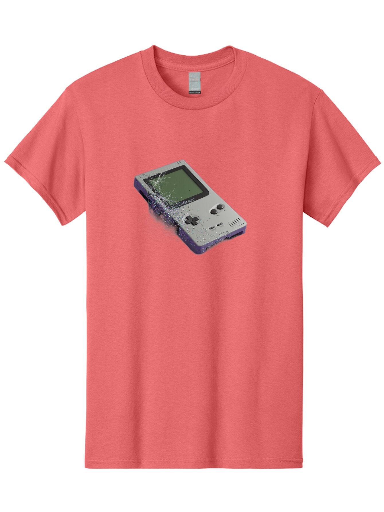Game-Boy-3 Men'S Graphic Tee, 100% Cotton, Comfortable Casual Summer Wear, Machine Washable, Vintage Camera, Old Camera, Antique Camera, Black Camera, Classic Photography, Photography Equipment, Nostalgic Device, Film Camera, Camera Art Bao455 14