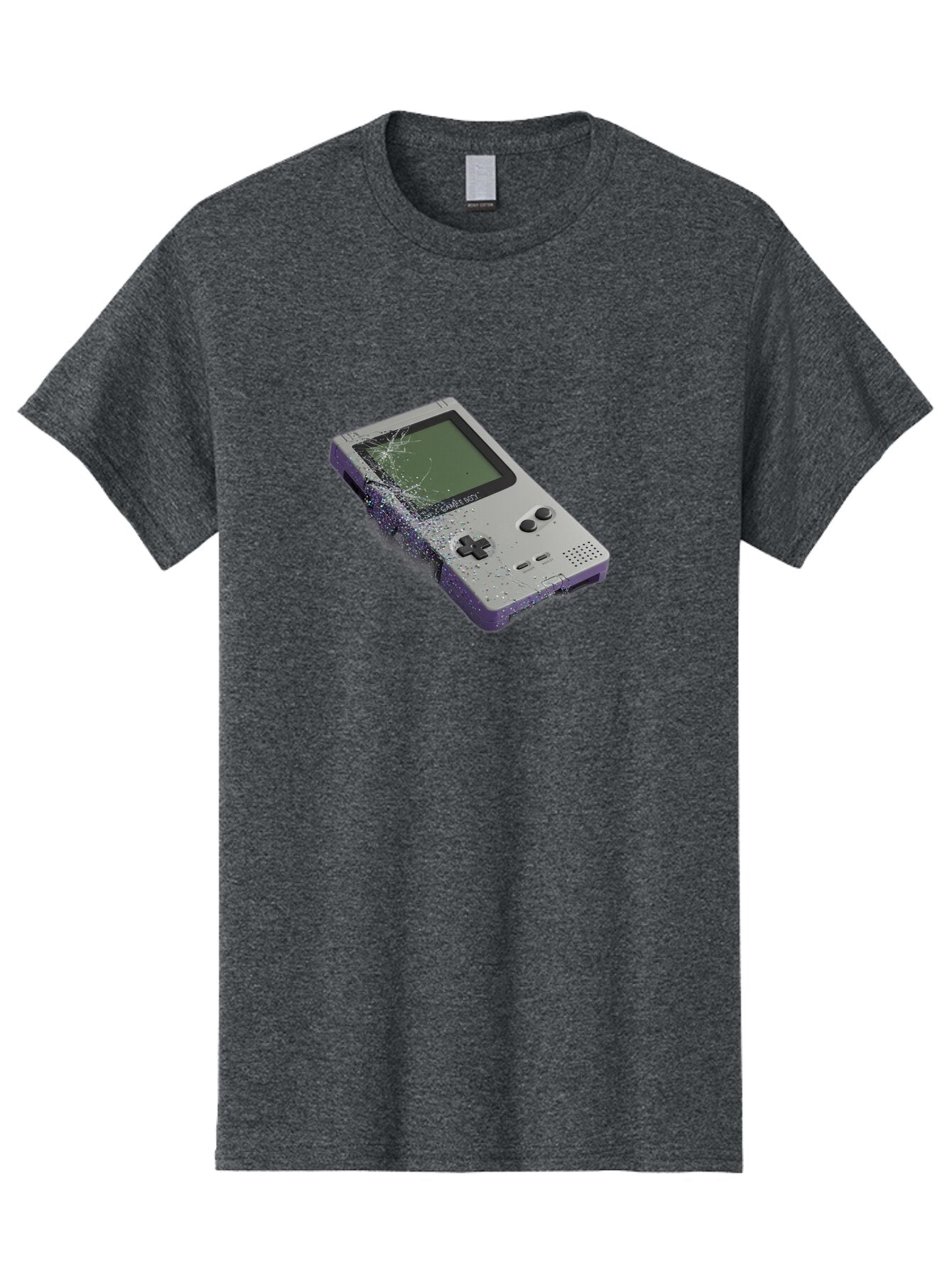 Game-Boy-3 Men'S Graphic Tee, 100% Cotton, Comfortable Casual Summer Wear, Machine Washable, Vintage Camera, Old Camera, Antique Camera, Black Camera, Classic Photography, Photography Equipment, Nostalgic Device, Film Camera, Camera Art Bao455 4